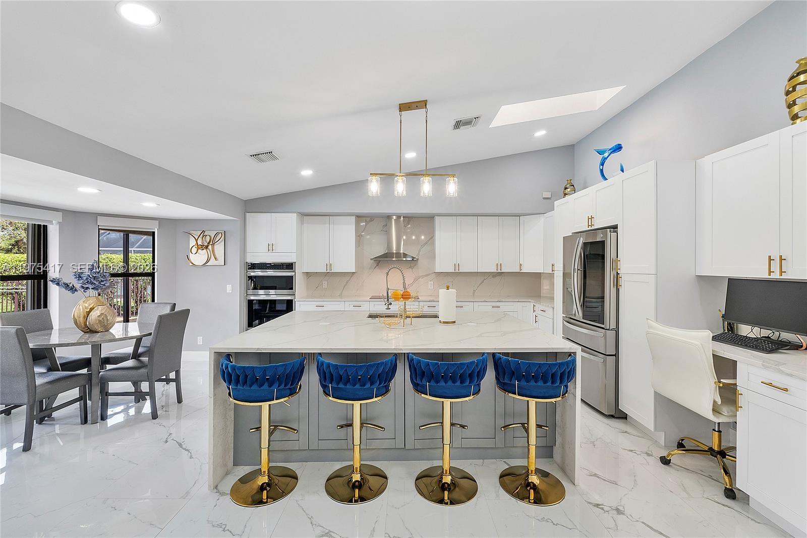*** Priced to sell with flexibility *** Experience refined waterfront living in this pristine 4 bedroom, 3 bath pool home located in Pine Ridge. Designed with a high luxury feel, this residence welcomes you with sophisticated finishes, open sight lines, and meticulous upgrades throughout. Large format tile flooring enhances the spacious layout, creating a seamless flow from room to room.

The impressive eat in kitchen is a true showpiece, featuring an oversized island with storage, abundant cabinetry, and top tier appliances, all overlooking the dining, living, and family areas perfect for entertaining and everyday living. The expansive primary suite offers a custom walk in closet and a spa style bath complete with an oversized shower and separate soaking tub. A private guest suite can easily serve as a second primary, featuring its own walk in closet and full bath.

With over 3,100 square feet of living space, this exceptional waterfront home provides the ideal setting for both relaxed family living and upscale entertaining.