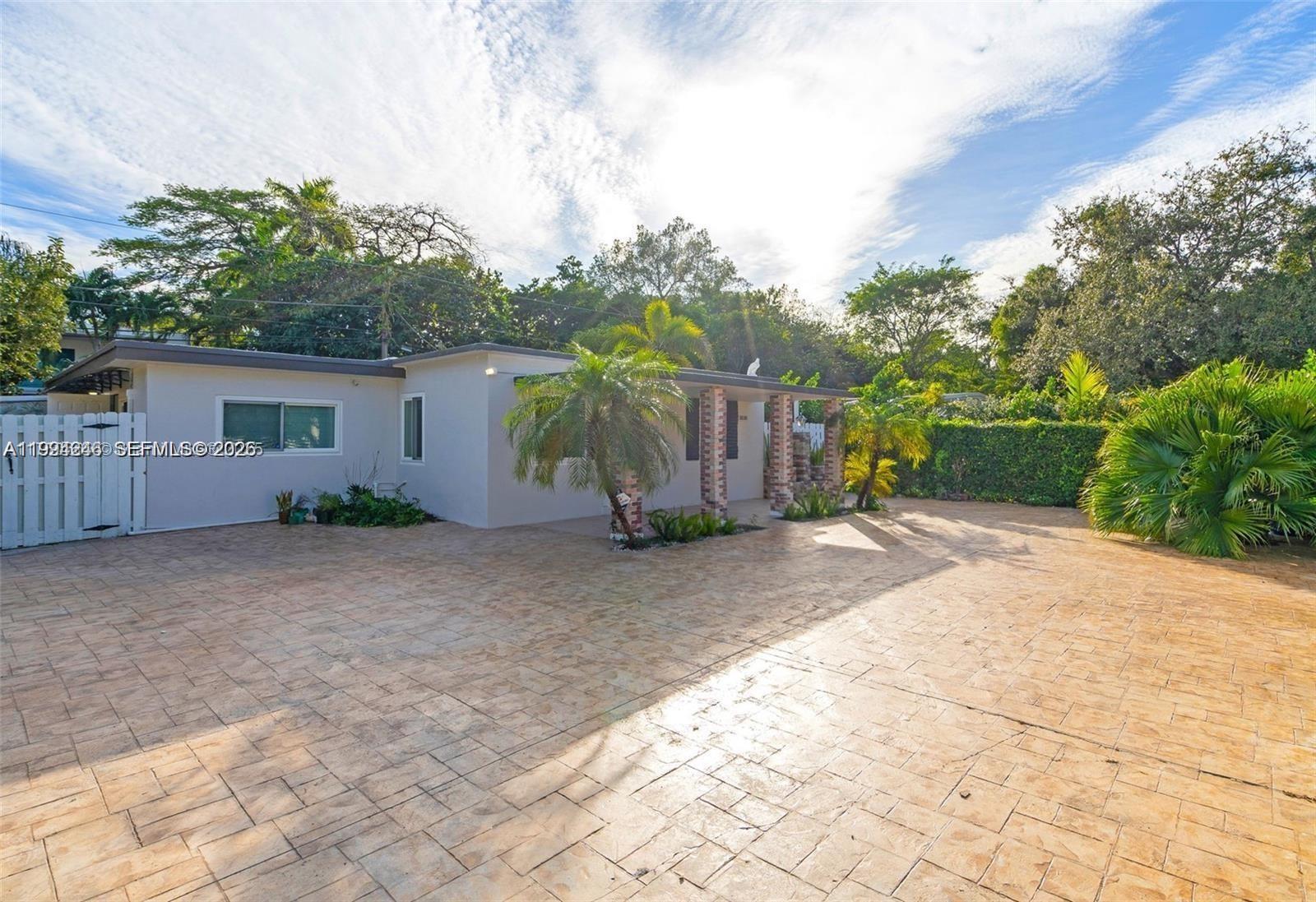 Beautiful 3/3 home with Pool and T3 zoning! Many great possibilities for this property. The property is in a very desirable area of Coconut Grove. It consists of 3 bedrooms, 3 bathrooms with a pool, luxury flooring, spacious parking, and more. It's currently 3 1/1's with separate entrances. Can be an Airbnb cash cow. Estimated 12-17k per month! Has an outdoor kitchen that is perfect for entertaining hosting gatherings. You can also build luxury townhomes here and sell for 1.5 million each and collect rent until plans are approved! Call to schedule appointment today.