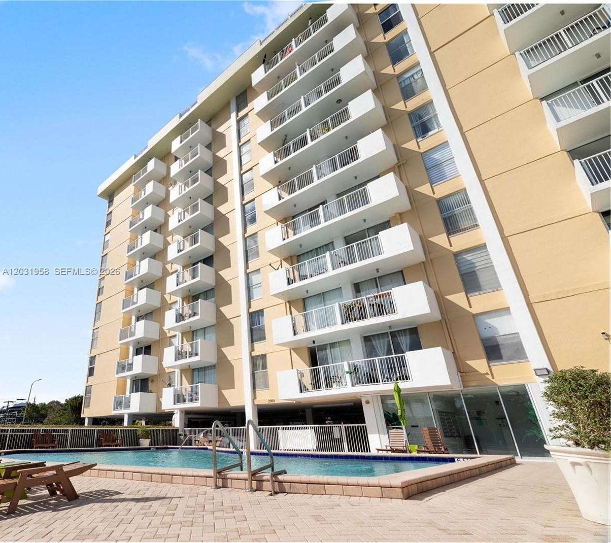 One of the nicest units in the building! Ideally located close to shopping, dining, entertainment, and the all-new UM Hospital complex, this beautifully remodeled residence offers stunning water views and an open balcony where you can relax and enjoy seeing the boats go by in front of you. The unit features an open-concept kitchen, custom-built closets, stylish vinyl flooring throughout, stainless steel appliances, and numerous quality upgrades. Offered partially furnished, it provides a move-in-ready opportunity for both homeowners and investors alike. The secure building includes one assigned parking space and ample guest parking. With its exceptional condition, attractive upgrades, and beautiful water views, this is a unit your clients will not want to miss.