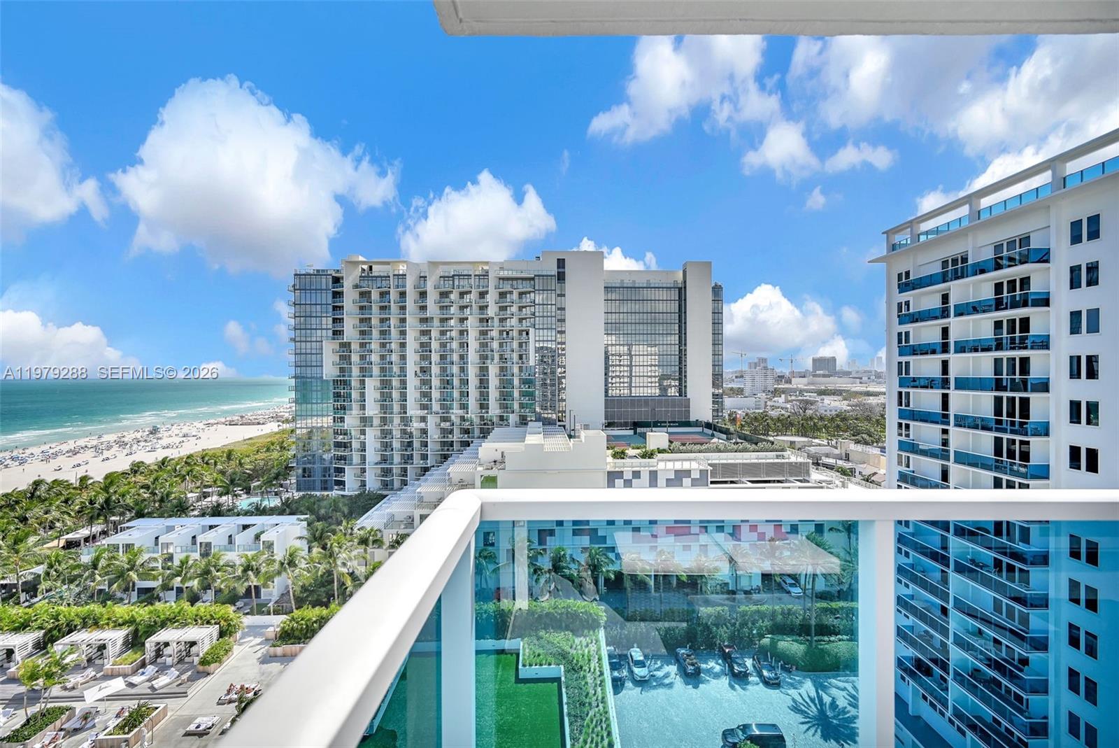 Rarely available south-facing unit with breathtaking ocean views, ideally situated in one of South Beach’s most sought-after oceanfront resorts. Monthly association fees include cable, WiFi, water, and valet parking with one assigned space.
Experience true resort-style living at Roney Palace, which shares the property with the luxury 1 Hotel South Beach. Residents enjoy exclusive access to world-class amenities, including three oceanfront pools, a hot tub, full beach service, and an exceptional collection of dining and wellness options.
On-site destinations include Habitat, STK South Beach, Plnthouse, and Watr at the Rooftop, along with SoulCycle, Anatomy, a luxury spa, salon, and designer retail boutiques.
