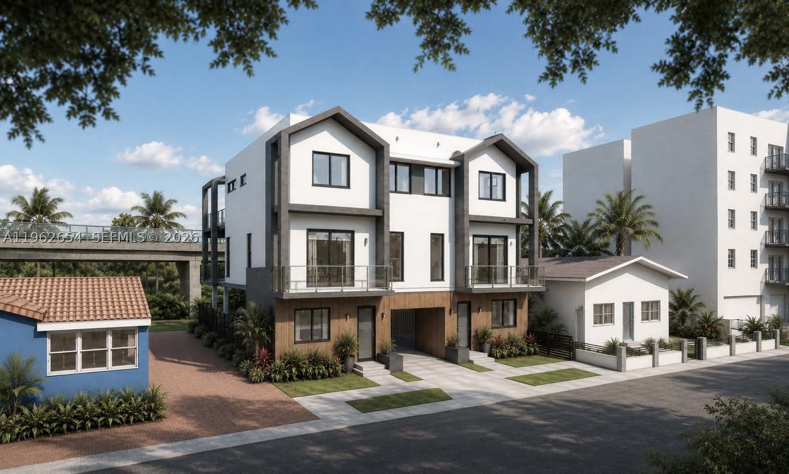 Prime redevelopment opportunity located along The Underline. The property consists of an existing income-producing single-family residence currently generating approximately $5,400 per month. The site is approved for redevelopment into two three-story townhomes, offering the potential for a luxury residential project in a highly desirable, transit-oriented location. The property is situated on a 5,200 SF lot and currently features an approximately 2,100 SF single-family home within the Natoma Park subdivision. The site benefits from favorable T5-R zoning, allowing up to 65 units per acre by right, and is located within a Transit-Oriented Development (TOD) boundary, which may allow for increased density and development intensity, subject to municipal approvals. This offering presents a covered land play with existing income while pursuing future redevelopment potential.