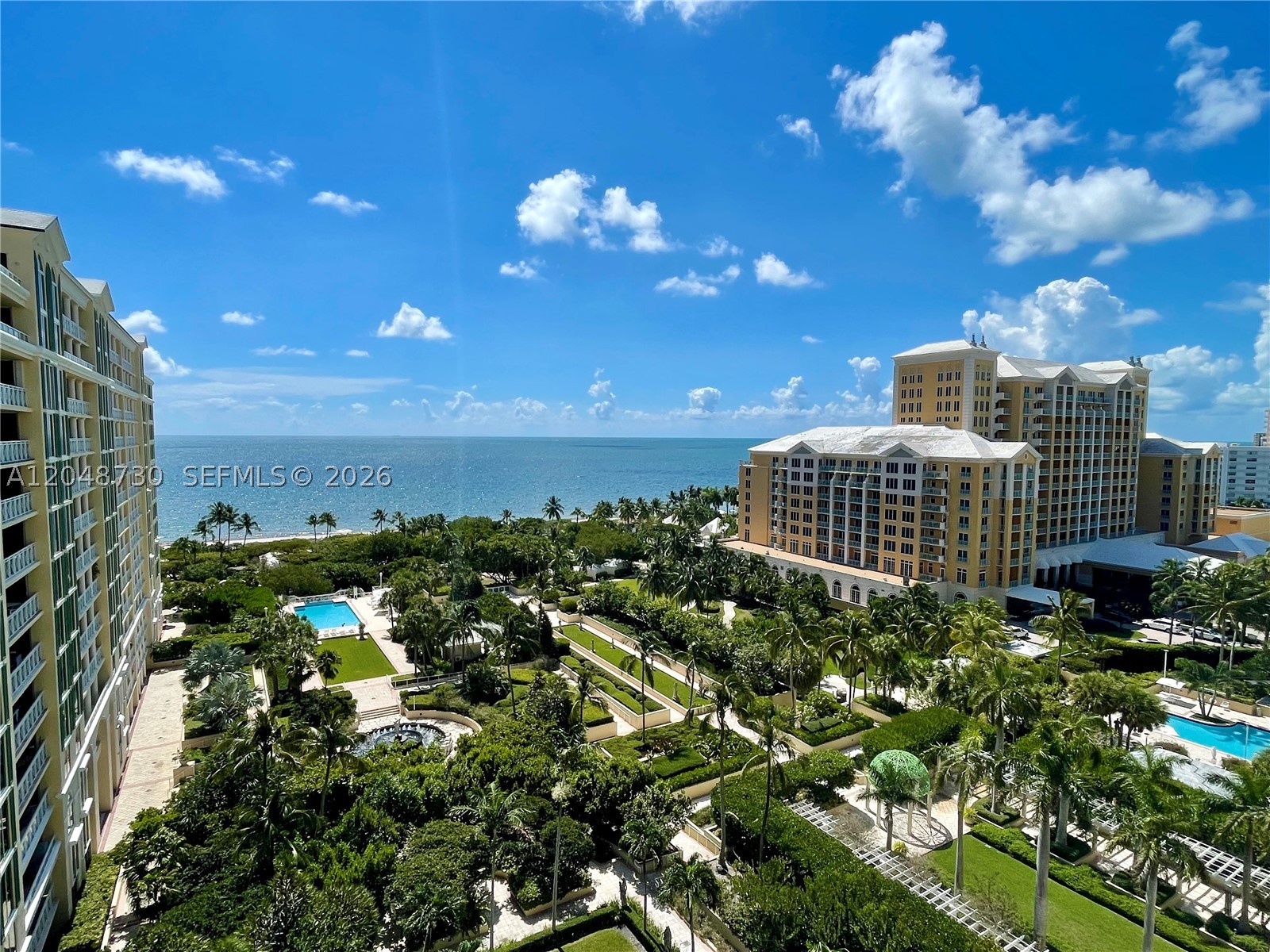 Fully furnished and beautifully remodeled 3 bedroom, 4.5 bathroom residence at the prestigious Grand Bay in Key Biscayne. This turnkey home offers move-in ready luxury with tasteful, high end finishes throughout, an open concept living and dining area, and gourmet kitchen. Spacious bedrooms and generously sized bathrooms provide comfort and privacy for the whole family.
Residents enjoy world class amenities including a private beach, resort style pool, tennis courts, fitness center, and 24 hour security. Nestled on the exclusive island of Key Biscayne, just minutes from Miami's finest dining, shopping, and top rated schools, with the tranquility of island living and easy access to the mainland. Available now for lease, fully furnished — just bring your bags.