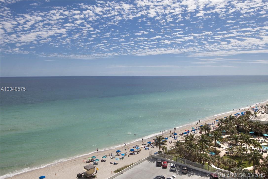 Stunning Ocean views from every room!  Modern contemporary feel in this spacious 2BD/2BA with tile throughout.  Kitchen featuring new SS appliances, wood cabinets, modern fixtures, and large pantry closet.  Lots of storage!  Gorgeous views from both bedrooms and balcony.  Huge Master suite with walk-in closet, dual sinks. One parking space across the street and valet parking, garage parking space available for additional cost. Library, Pool, Game Rooms, Gym, Laundry on every floor, 24-Hour Security.