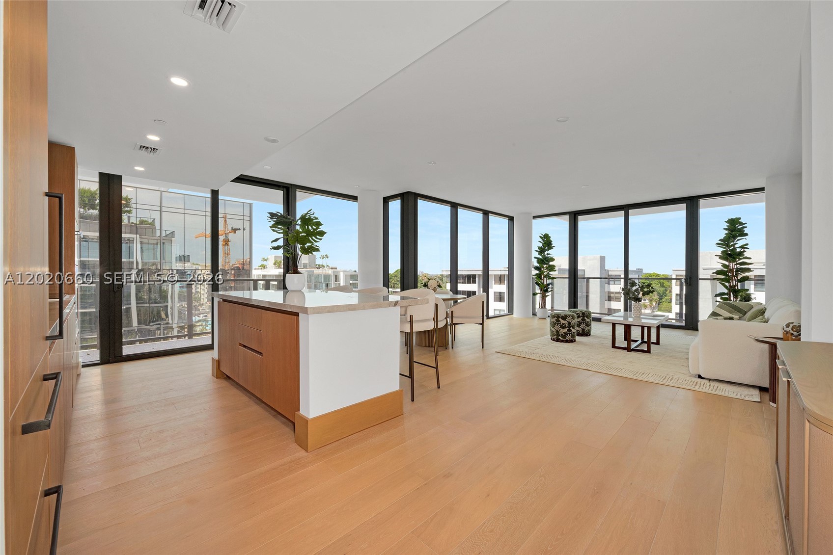 Introducing an exceptional opportunity to live in Bay Harbor Islands’ most anticipated wellness residences. Partially furnished corner residence at THE WELL Bay Harbor. Located on the 7th floor, this exceptional 3-bedroom, 3.5 bath residence features 2,326 of beautifully designed interiors and expansive floor-plan filled with natural light, and two private balconies overlooking the lush courtyard, the bay, and Indian Creek. Thoughtfully upgraded with built-out closets, motorized shades, state of the art kitchen with Grohe faucet offering filtered sparkling and chilled water, infrared light therapy integrated in primary bedroom, this home combines sophistication and wellness-inspired living in one of the buildings finest layouts. Membership to THE WELL CLUB on site is included, featuring a 13.000 sqft wellness and fitness center with exceptional amenities and services, including expert practitioners, medical director, daily fitness classes, curated wellness programs, and access to a luxury private beach club in Bal Harbour. Residents also enjoy a spectacular roof top deck with cabanas, a tea library, a second private gym designed by Perigon Studios, kayaks, paddle boards, 24hr valet, concierge, and exclusive house car service. Green certified boutique building incorporating advanced wellness features, including UV water filtration systems and air purification. Two assigned covered parking spaces and storage unit included. The wait is over-your health has a new address.