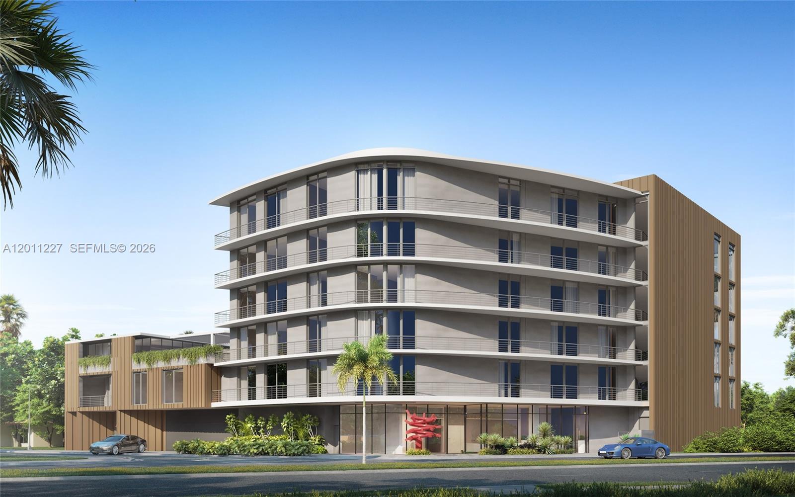 Welcome to Canal West Aventura, an exclusive 34-unit boutique luxury condominium beautifully situated along the scenic Oleta River in Miami-Dade’s vibrant West Aventura district. This 473 SF studio residence features a premium Ornare kitchen and a convenient in-unit washer and dryer. Residents enjoy exceptional amenities, including exclusive riverfront access, a riverside pool, fitness center, and a rooftop patio with luxurious hot tubs, grilling stations, and valet parking. Ideally located near Aventura Mall, the Brightline station, restaurants, cafés, and Greynolds Park. Estimated completion: Q4 2027. Short-term rental friendly. Limited availability – reserve now.