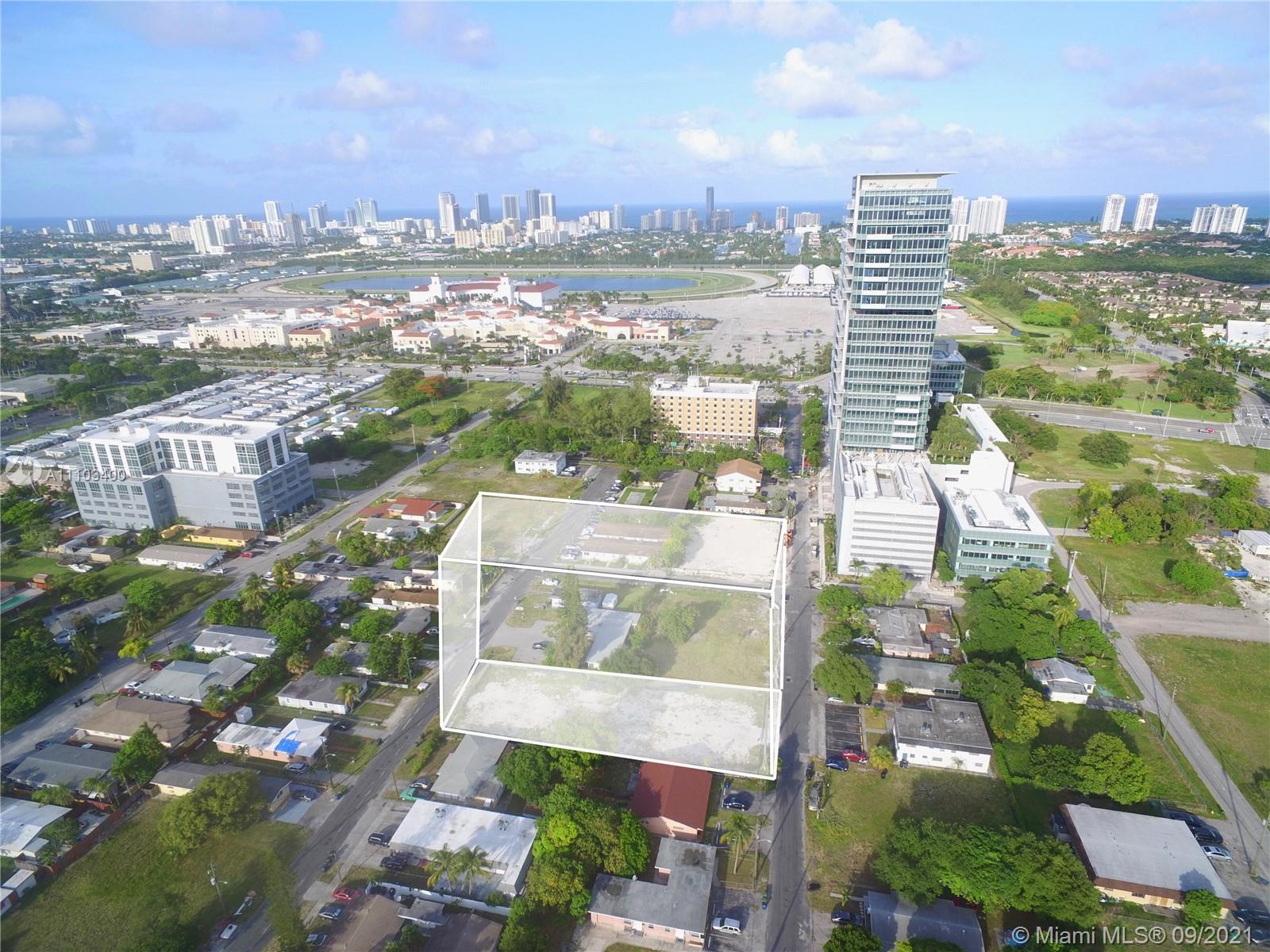 19,800 SQ. FT.VACANT LAND READY TO DEVELOP. FOUR PARCELS BEING SOLD TOGETHER TO MAKE 1/2 ACRE OF 19800 SQ.FT IN AN OPPORTUNITY ZONE WITH MANY CHOICES TO DEVELOP. LOT ZONED RAC AND YOU CAN PUT 6-9 TOWNHOMES WITH 3 STORY HEIGHT OR MULTI FAMILY. CITY OFFERING BENEFITS TO GROW. 213TH STREET WILL OPEN UP CONNECTING HALLANDALE TO AVENTURA. LOTS OF NEW DEVELOPMENT ON THE RISE. WALKING DISTANCE TO SHOPS, RESTAURANTS, OFFICES, HOUSE OF WORSHIP AND SO MUCH MORE. WE HAVE ZONING VERIFICATION LETTER FROM CITY OF HALLANDALE.