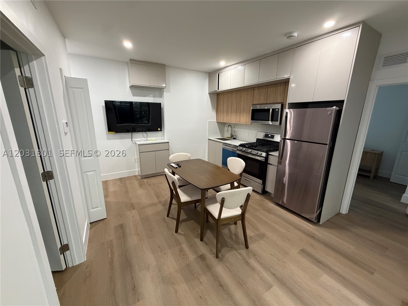Modern and stylish one bedroom steps from Lincoln Rd. This completely renovated unit features contemporary finishes and an open layout filled with natural light. Washer and Dryer in unit. Central A/C. Rent includes water, internet and gas. Available for immediate occupancy. Furnished or Unfurnished available. Prime Miami Beach location with easy access to shops, cafés, restaurants, and the beach. Move-in ready and easy to show.