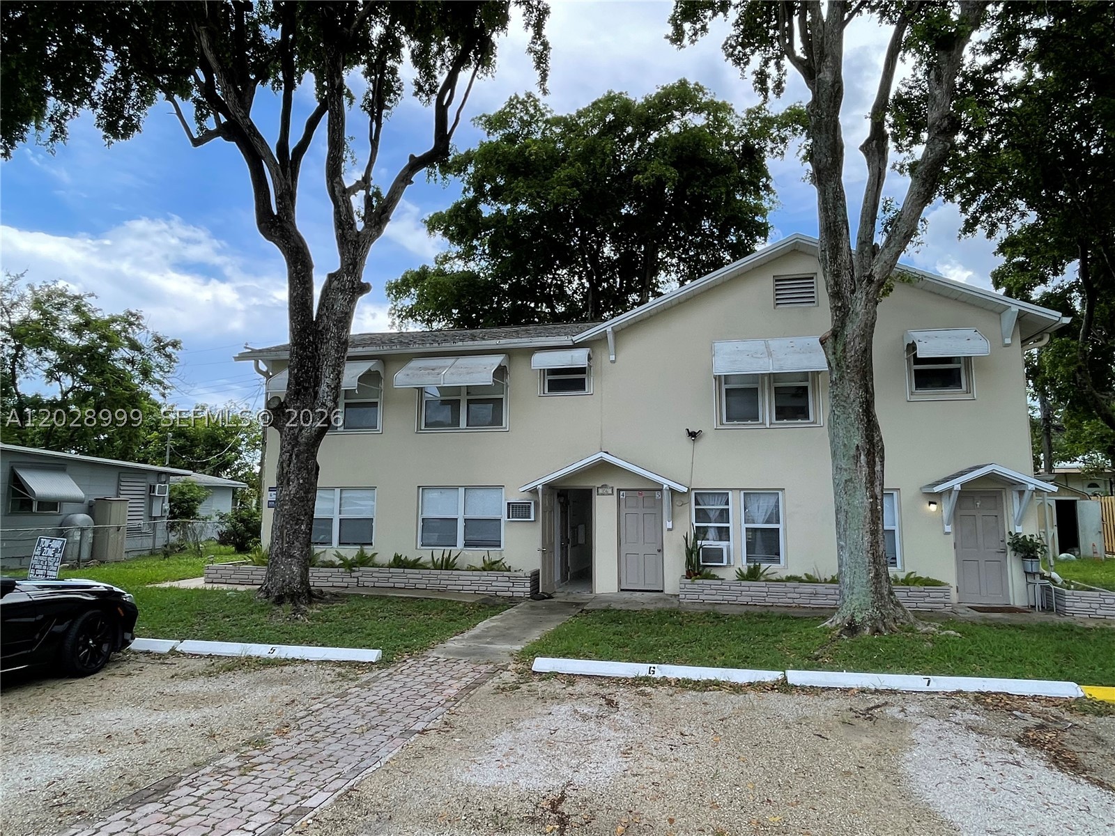 Exceptional 7-unit multifamily investment east of US-1 in one of Broward's most sought-after rental corridors. Built with concrete block construction and featuring fully renovated interiors, this 100% occupied asset delivers immediate, day-one income of $10,025/month.
Located just minutes from Dania Pointe — Broward's premier mixed-use destination with top-tier dining, retail, and entertainment — and 2 miles from Fort Lauderdale-Hollywood International Airport and Port Everglades, the location drives consistent tenant demand and low vacancy.
The unit mix of 4 studios and 3 one-bedrooms offers broad renter appeal across market cycles. With most units still sitting below market rate, an investor has clear, low-risk upside through natural lease rollover — no construction, no heavy capital outlay. Bringing rents to market ($1,400 studios / $1,750 one-bedrooms) adds $825/month, nearly $10,000/year in additional NOI, representing an 11.5% blended mark-to-market opportunity. Partnership option available for investors to keep the current loan in place.
Great potential upside. Easy to show. Hurry, won't last.