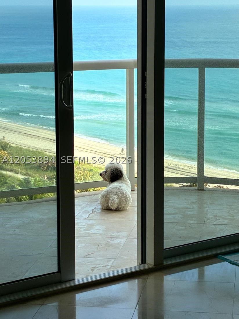 Peaceful and serene 2 bedroom, 2 bathroom direct oceanfront with expansive balcony to eat listening to the waves. 1,800 sqft in coveted Surfside. Floor to ceiling views showcase the endless ocean with hurricane proof windows. Enjoy attentive concierge service & exceptional amenities including a fitness center, game room, outdoor bbq, wood and steam sauna. Surfside is Miami's uptown beach enclave, a tight knit one square mile gem nestled between Miami Beach & the luxury of Bal Harbour. Stroll to world class dining, places of worship, grocery store, pharmacy & the renowned Bal Harbour Shops for an unparalleled shopping experience. This is where oceanfront living becomes your everyday escape.
