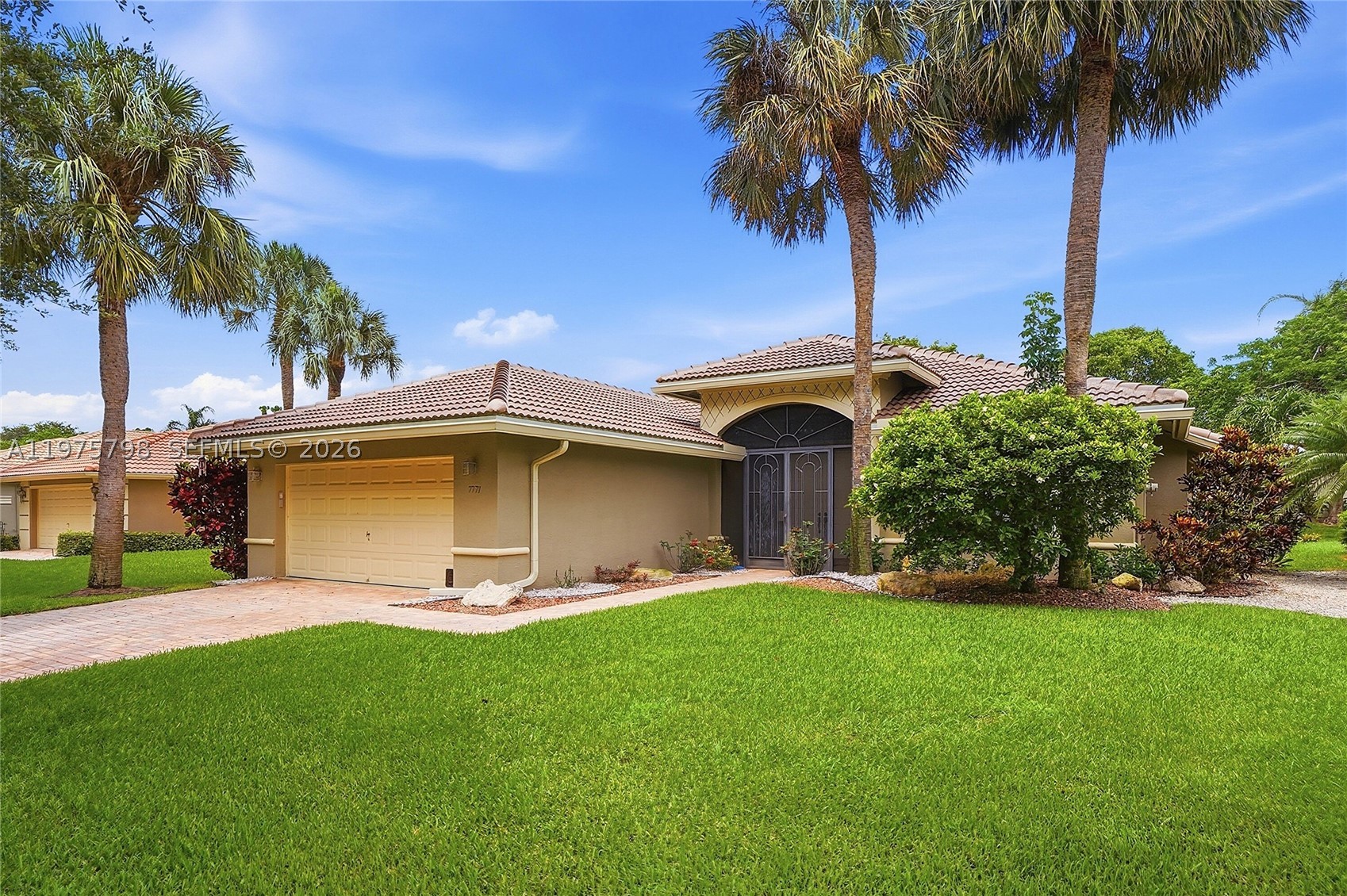 Welcome to Tivoli Reserve in Boynton Beach, where resort-style living meets comfort and elegance. This impeccably maintained 3-bedroom, 3-bath residence offers spacious living and thoughtful upgrades throughout, including a brand-new roof for peace of mind. The home features a bright, open layout perfect for both everyday living and entertaining. Step outside to a screened-in patio overlooking a serene garden, creating a private outdoor retreat ideal for relaxing mornings or evening gatherings. Residents of Tivoli Reserve enjoy access to breathtaking, newly renovated amenities, including a stunning clubhouse with a resort-style pool, pickleball and tennis courts, a fully equipped fitness center, media room, lounge areas, and a beautifully designed dining and kitchen space for social events and community gatherings. Located in one of Boynton Beach’s most desirable active lifestyle communities, Tivoli Reserve offers a vibrant atmosphere, beautifully maintained grounds, and convenient access to shopping, dining, and major highways. Experience the perfect blend of luxury, comfort, and community living.