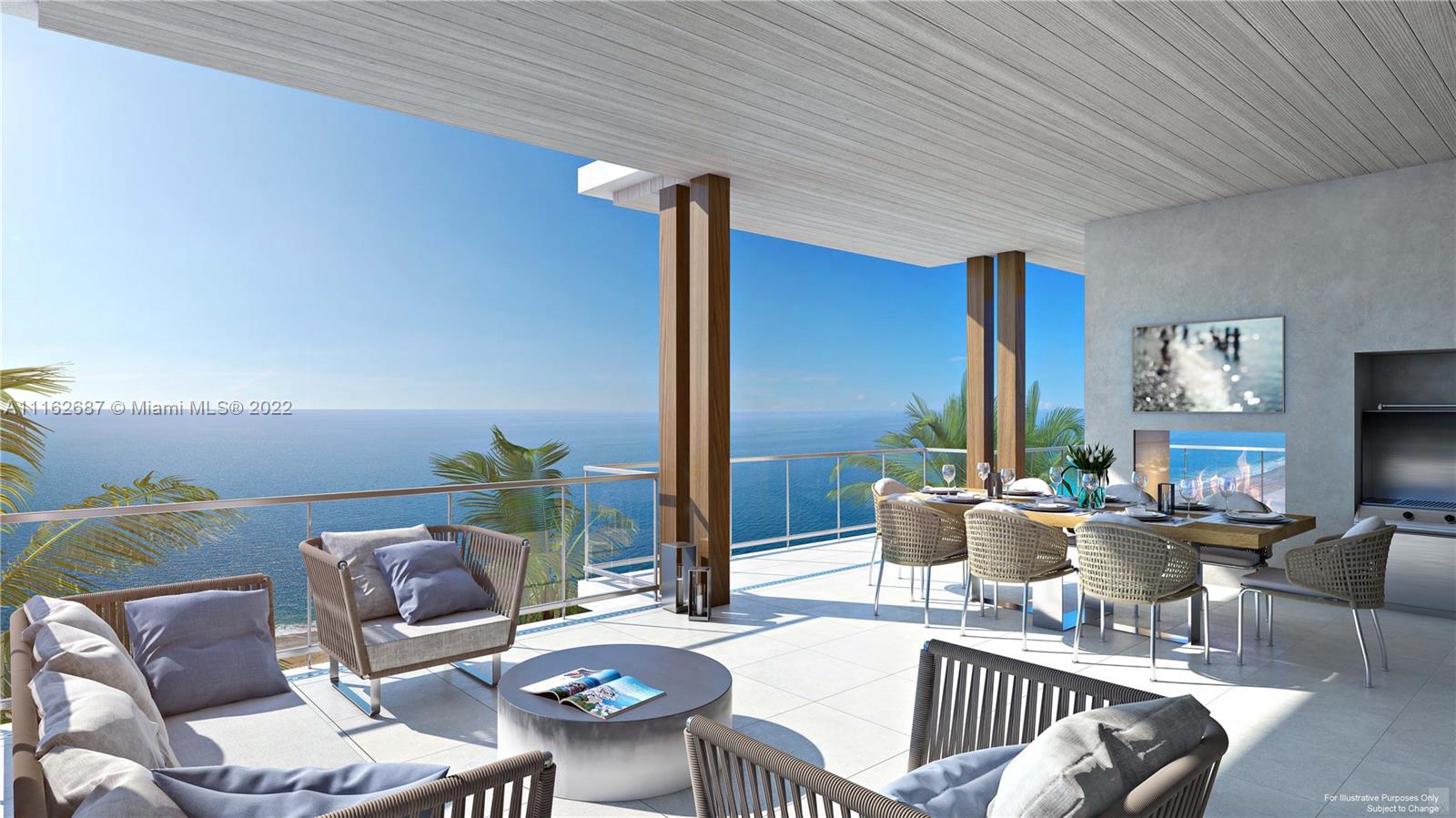 Unmatched oceanfront luxury living in Delray Beach on 200’ of Prime Oceanfront. No details were missed in this exquisite new construction development that offers unobstructed ocean views from each of the 19 impeccably designed units. Expansive terraces with custom 10‘ High glass windows & doors expand the living space of these luxurious condos that live more like a custom, single-family home. Penthouse-style elevator, air-conditioned garages, chef designer kitchens and spa-like bathrooms. Top amenities include private beach cabanas and a Peloton experience room. To see finishes, new showroom just opened on Atlantic Ave. Note: buyer pays 1.5% builder fee @ close, subject to errors, omissions & changes, SF is approx and to be verified by buyer