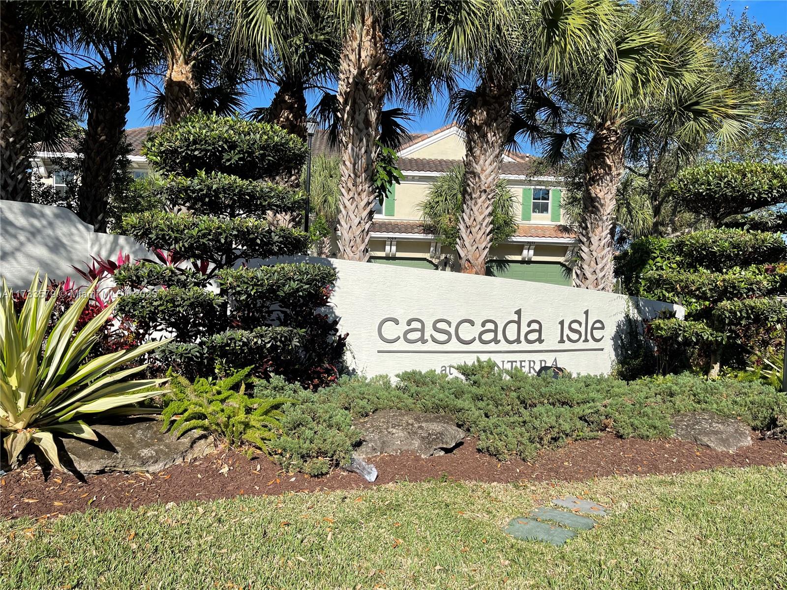 Luxury living at its finest in Cascada Isles at Monterra! FRESHLY PAINTED. NEW FLOORING in the stairs and upstairs. This impeccable two-story townhome features exquisite details throughout. Step into a gourmet kitchen with granite countertops, top-of-the-line stainless steel appliances, and elegant wooden cabinetry. The spacious bedrooms include a grand master suite with a vast walk-in closet and a master bathroom with dual sinks for added convenience.  A two-car garage provides ample parking and storage space. Enjoy the peace of mind offered by a gated community with surveillance cameras, while taking advantage of resort-style amenities just steps from your door. Located near A+ rated schools, major highways, and Airport, this townhome offers the perfect blend of comfort and convenience.