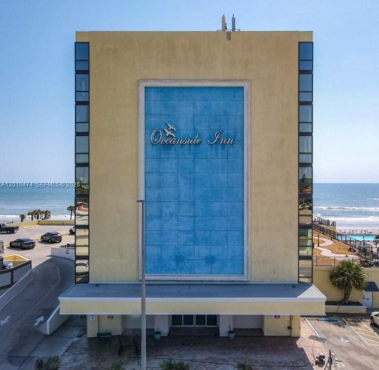 Ocean front Studio 2 units in one 803-804, 793 sf connecting with a door and separate entrance if like to use it separately. Double queen bed in one unit and a queen bed and sofa bed in the other unit. Centrally located in Daytona Beach Shores with beach access and flexible short term rental potential, income investment in your own or use the Hotel program. Ocean access, parking garage & open space parking, pool, tiki bar, sun deck and 24 hours front desk.