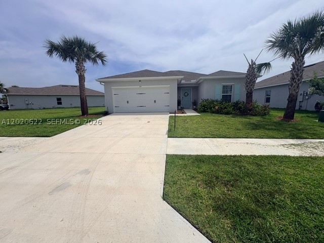 Brand new Single Family Home Built in 2024 featuring 3 bedroom's 2 bathroom's & a 2 car garage on an oversized 11k + sq ft lot overlooking the lake. Close to highways and shopping with a low H.O.A.