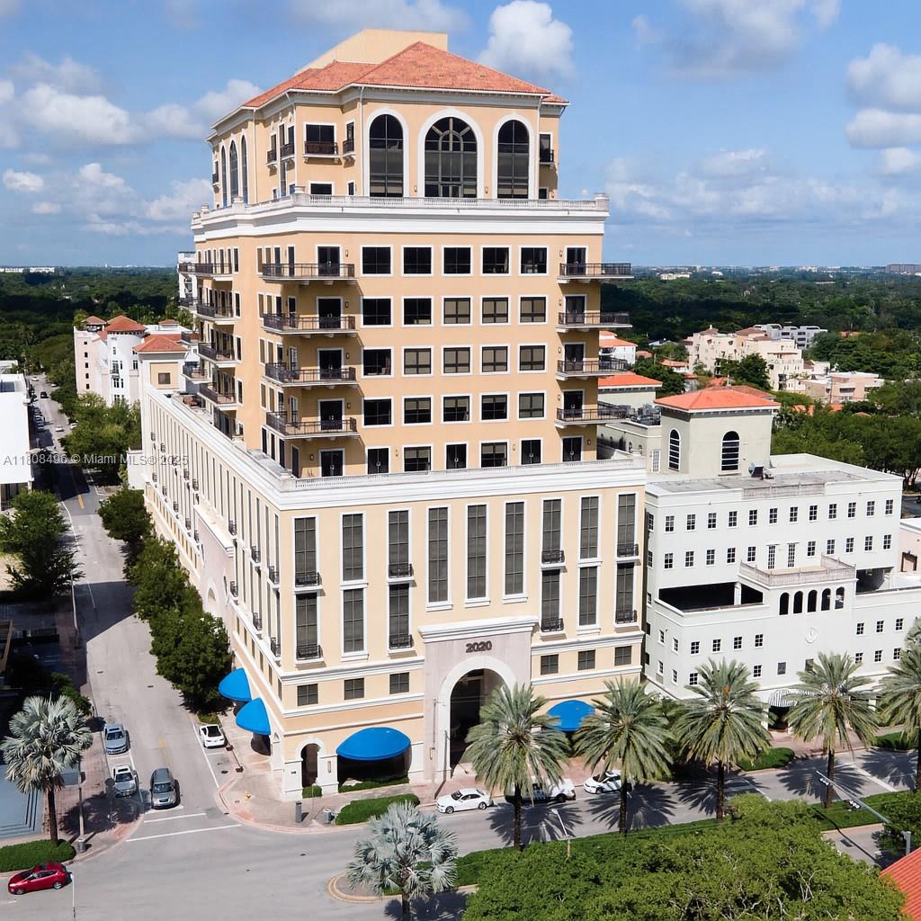 Full-floor HQ opportunity in Coral Gables! Discover this rare opportunity to acquire the entire 8th floor at 2020 Ponce, situated in the heart of Coral Gables. Spanning 16,424 SF, this exceptional commercial office space offers a fully built-out, column-free layout, private wrap-around terrace, and sweeping views of Coral Gables & the Miami skyline. Designed with exposed ceilings & impact windows, the space is flooded with natural light & finished to Class-A standards. Features include open work areas, private offices, conference rooms, & a full kitchen. Enjoy a grand lobby with 24/7 security, top-tier finishes, & one of Coral Gables’ highest parking ratios (4/1,000 SF). Experience the convenience of being within walking distance to Alhambra Circle, Miracle Mile, & 50+ restaurants & shops.