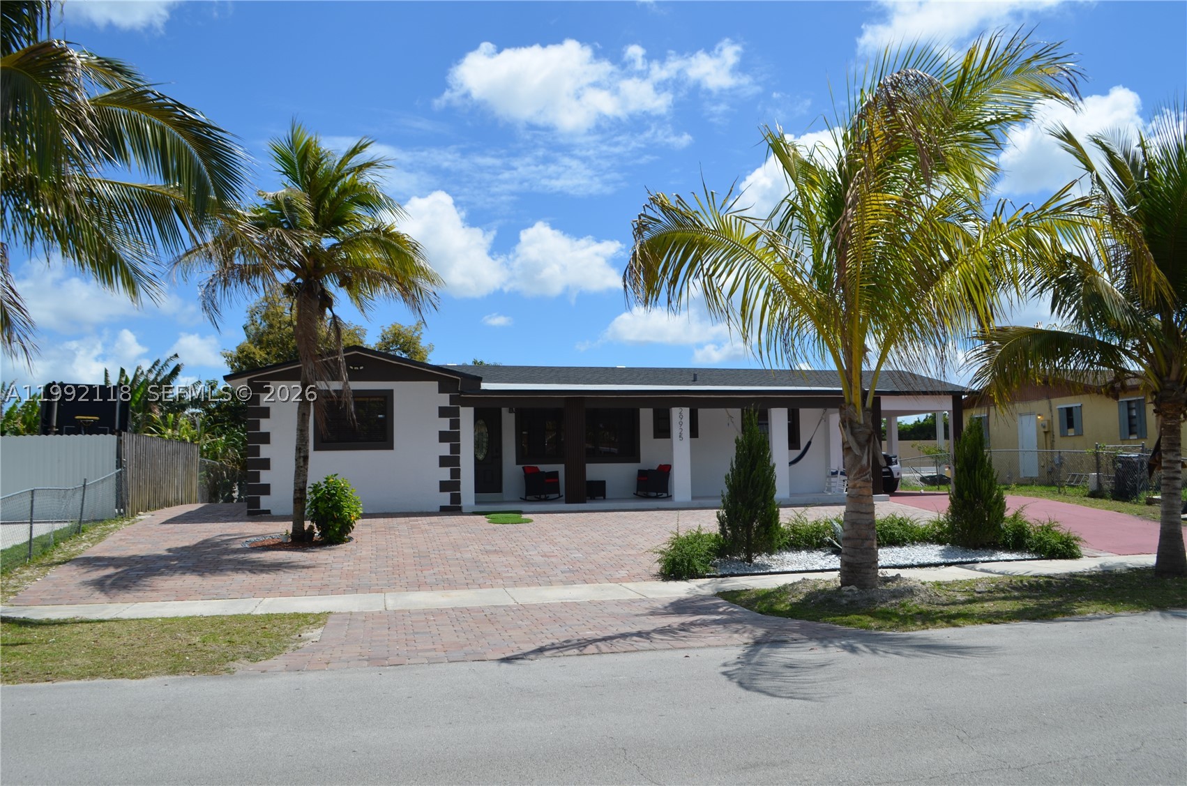 Completely renovated in 2026, 4  bedrooms 3 baths, main 3/2 and a 1/1 independant. New roof. Enjoy patio lanai with a view to the canal on the back.  Driveway with plenty of parking. Close to Turnpike for easy access.