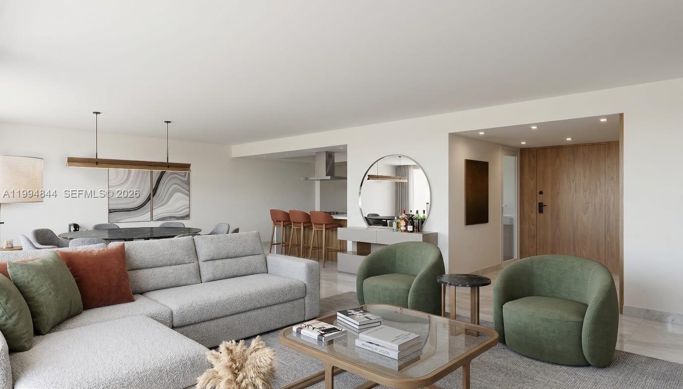 MUST-SEE WATERFRONT VALUE!
In today’s Miami market, finding a spacious, fully renovated unit with sweeping Biscayne Bay views at this price is increasingly rare. This is an outstanding opportunity for buyers looking for exceptional space and real value.
This particular unit offers panoramic vistas all the way to the Port of Miami, South Beach, Downtown Miami, and Brickell.
This home features a COMPLETE HIGH END RENOVATION, including a gourmet kitchen with ample pantry, double ovens, premium Samsung appliances, and modern in-unit laundry. 
There are 2 BATHROOMS for the MASTER bedroom ('his' and 'hers')
The Cricket Club is a full-service waterfront community with resort-style amenities:
•  Beautiful bayside pool
•  3 tennis courts, pickleball & basketball courts
•  Walking track, kids’ playground & library
•  Well-equipped gym and yoga room
•  24-hour gated security
Located in the desirable North Miami waterfront area, this unit delivers rare square footage, breathtaking water views — all at a price that represents excellent value compared to similar properties today.  Some of the photos as staged so you can have an idea of design project.
Outdoor amenities are currently suspended for renovation.
Don’t miss this smart buy. Homes with this combination of space, views, and renovation quality at this price point sell quickly. MOTIVATED SELLER
SCHEDULE YOUR VISIT TODAY!