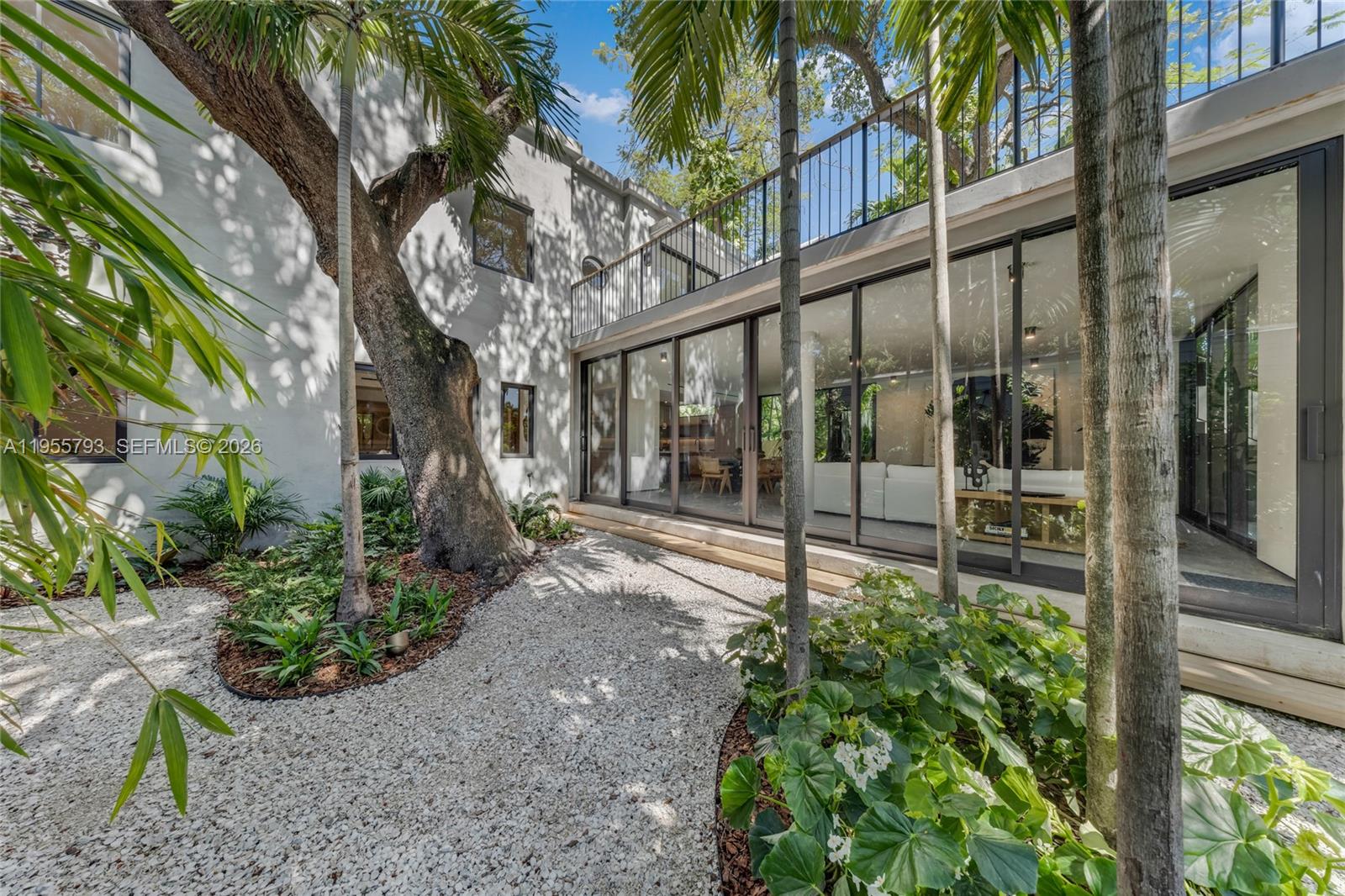 Welcome to Jungle Book. A one-of-a-kind architectural masterpiece in Spring Garden, one of Miami's most historic and charming neighborhoods along the Miami River. Designed by Trelles Cabarrocas Architects, this 4-bedroom, 5-bathroom home with 2,862 SF of living area and 5,052 SF of total area was thoughtfully built around the property's lush, mature trees, blending nature with modern living. The result is a livable work of art offering unmatched privacy and serenity just minutes from Miami's top dining, shopping, entertainment, and beaches. Featuring expansive outdoor living areas, striking design, and seamless indoor-outdoor flow, this home is an entertainer's dream and unlike anything else on the market. Property comes fully furnished.