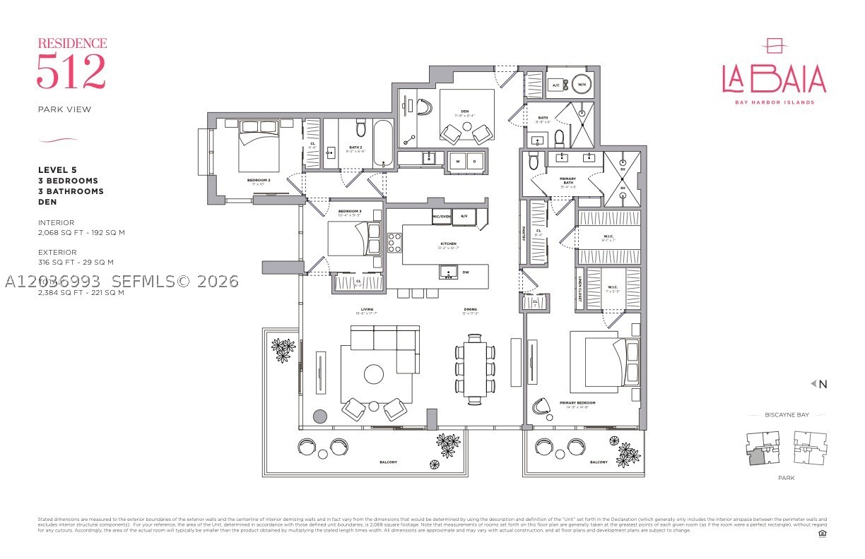 LA BAIA BAY HARBOR ISLAND - Residential Lease