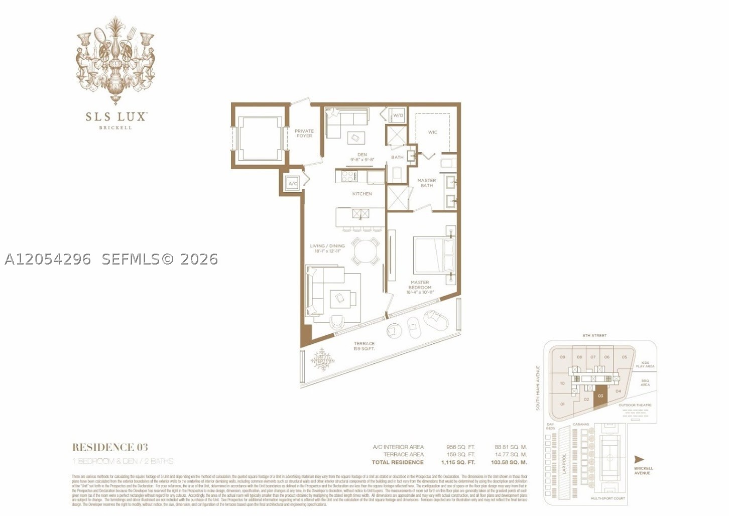 SLS LUX RESIDENCES - Residential Lease