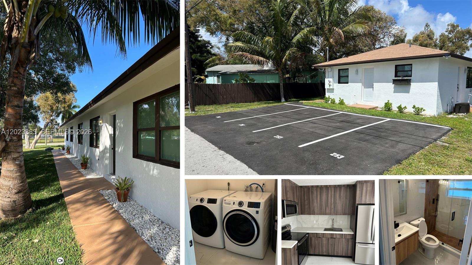 Excellent income-producing duplex in the heart of rapidly growing Dania Beach offering immediate cash flow and long-term stability. Current gross annual income of $54,000 with long-term leases already in place through April and May 2027, making this a strong turnkey investment opportunity for both seasoned and entry-level investors.

This fully renovated multi-family property totals 1,728 SF under air and consists of:

Unit 1: 2BR/1BA | 720 SF | Leased at $2,000/month
Unit 2: 3BR/2BA | 1,008 SF | Leased at $2,500/month

Capital improvements and upgrades include new roof, impact windows, new kitchens, updated bathrooms, new flooring, new laundry appliances, and separate water meters for each unit. Each unit also includes two dedicated parking spaces, helping maximize tenant appeal and retention.

Low-maintenance, turnkey asset with strong rental demand in an appreciating Broward County market. Ideal for investors seeking stable cash flow, future appreciation, and minimal deferred maintenance expenses.

Strategically located just minutes from Dania Pointe, Fort Lauderdale-Hollywood International Airport, Downtown Fort Lauderdale, beaches, major highways, shopping, dining, and entertainment. Exceptional opportunity to add a renovated income-producing property to your portfolio in one of South Florida’s fastest-growing rental markets.