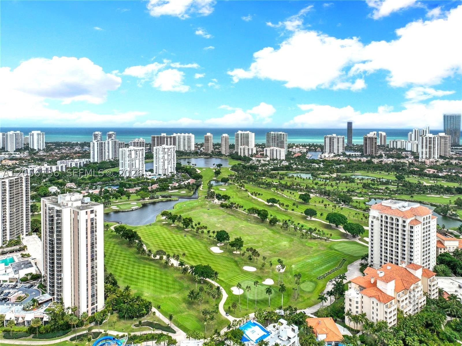 Experience luxury living in this beautiful and completely remodeled 2- bedroom and bathroom residence with tile flooring throughout the entire apartment, located on a high floor, and showcasing breathtaking panoramic views of the Ocean, city skyline, and Turnberry Golf Course, There is also the option to sell it furnished. Every detail has been thoughtfully upgraded with high - end finishes and premium craftsmanship.
Ideally located in Aventura, overlooking the renowned Turnberry Golf Course, this residence offers comfort, elegance, and a prime location. Enjoy walking distance to Aventura Mall, upscale restaurants, luxury hotels. The property is also just 10 minutes from the beach, offering the perfect balance of luxury, convenience, and coastal living. Additionally, it provides easy access to major  highways, top rated  hospitals, and Brightline station.