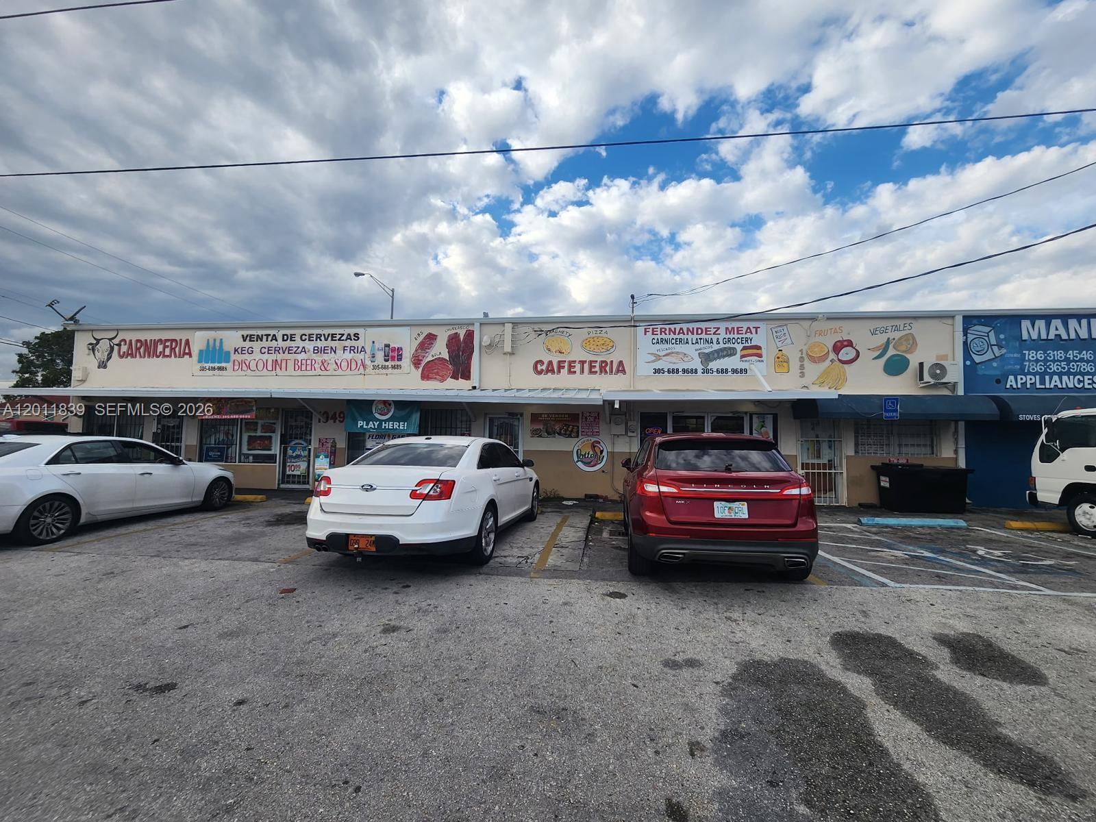 Prime business opportunity in Hialeah, strategically located near a dense population and major industrial zone. This highly profitable business has been established at the same location for over 25 years and features multiple income-producing departments. Please respect the confidentiality of this sale; do not disturb the owner or employees.