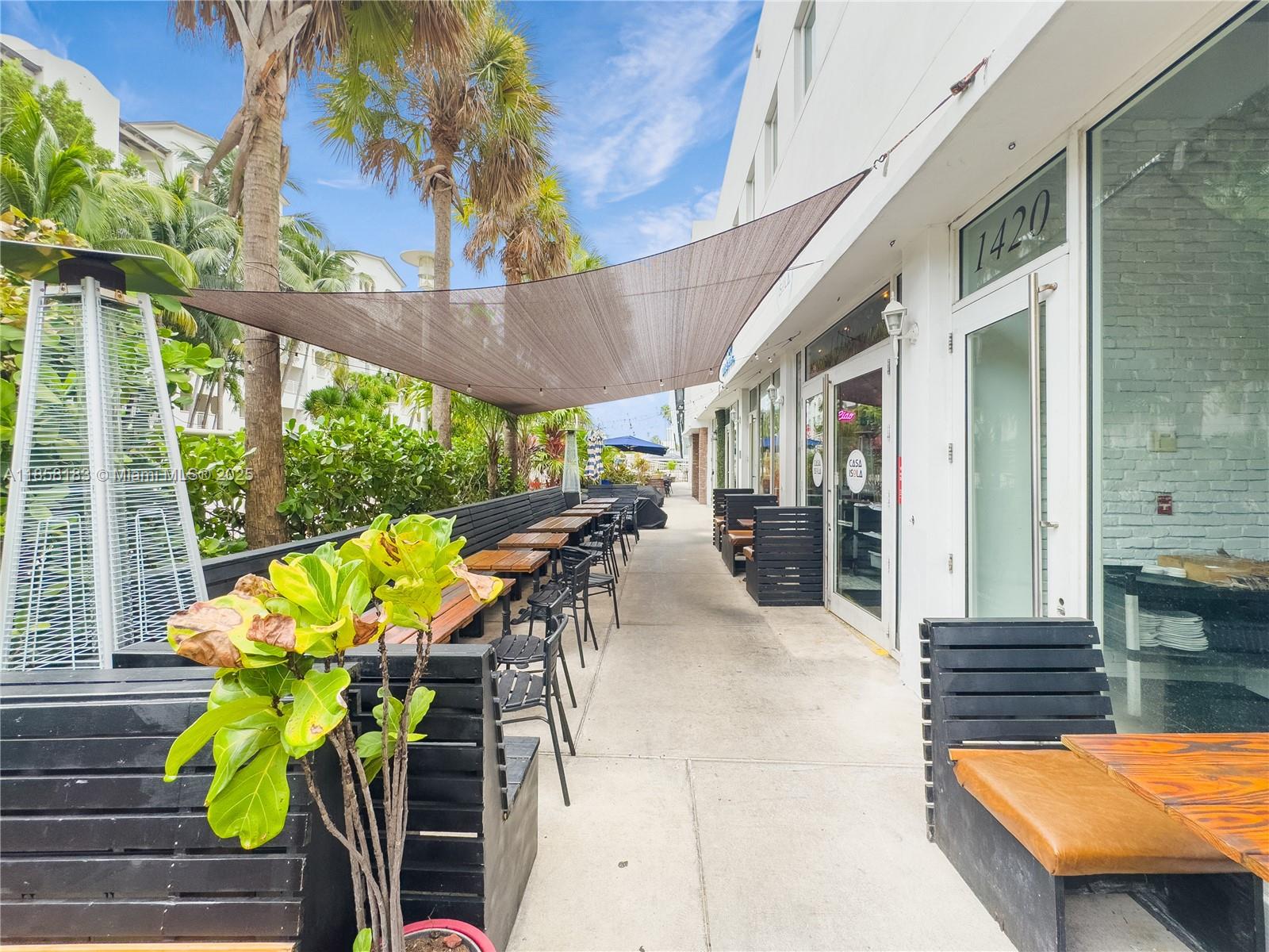 Highly sought after area of Sunset Harbour on Miami Beach. Price on this MLS is for ONE location (folio).  This location includes full kitchen, grease trap and assessment paid in full. Currently rented for $8K/month.