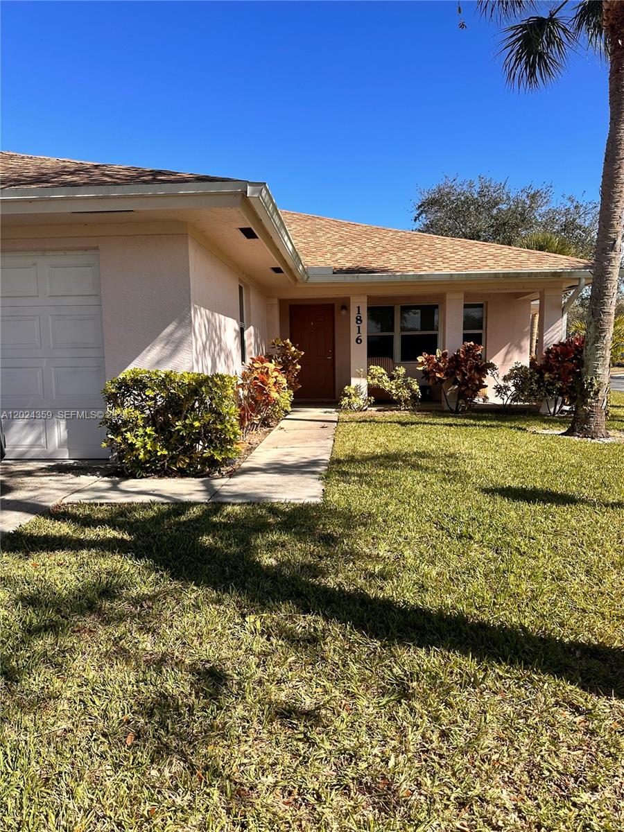 This is a well-maintained 2-bedroom, 2-bath house with 1286 square feet, built in 2007 and updated for modern, low-maintenance living. It features an open layout with tray ceilings, tile flooring. The primary suite includes a large bathroom with dual sinks, soaking tub, and separate shower. Notable highlights include a new 2024 roof, peaceful setting, and convenient location near amenities and beaches. Overall, it's a comfortable, practical home-ideal for downsizes, first-time buyers, or anyone seeking easy Florida living with a bit of privacy.
