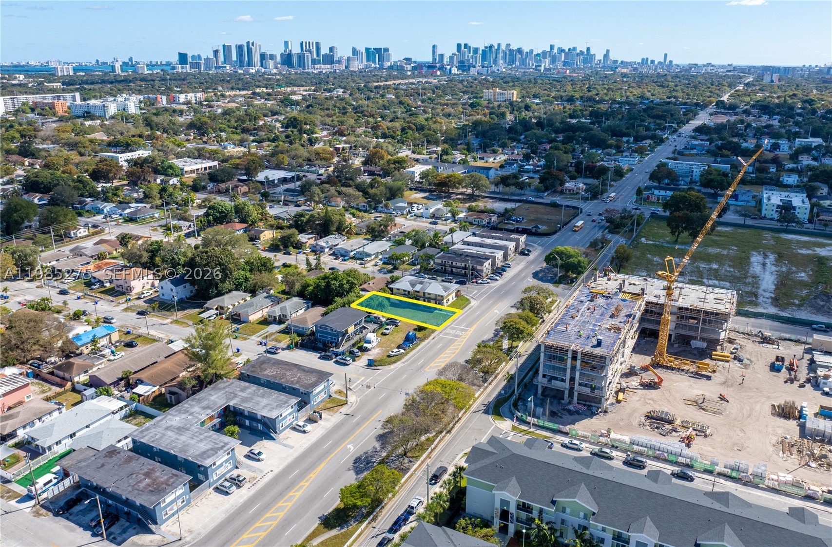 Prime infill development opportunity in the heart of Liberty City, one of Miami’s most culturally rich and rapidly evolving neighborhoods. This 4,160 SF vacant residential lot is zoned T4-R (Urban Center Transect Residential), providing flexibility for medium-density residential development within the city’s urban core zoning framework. Offered at $200,000, the property represents an attractive entry point in a submarket benefiting from significant public and private reinvestment. The lot is positioned near the transformative Liberty Square redevelopment, a major initiative reshaping the community through mixed-income housing, infrastructure improvements, enhanced community amenities, and economic growth. Strategically located just minutes from Downtown Miami, Wynwood, the Miami Design District, and the Health District, the site offers excellent connectivity to employment centers, retail corridors, and transportation routes. As Liberty City undergoes this renaissance, land acquisitions at today’s pricing present compelling upside through neighborhood transformation, rising demand for quality housing, and strong long-term resale and rental potential. This lot offers developers and investors a rare opportunity to participate in one of Miami’s most promising urban revitalization corridors.