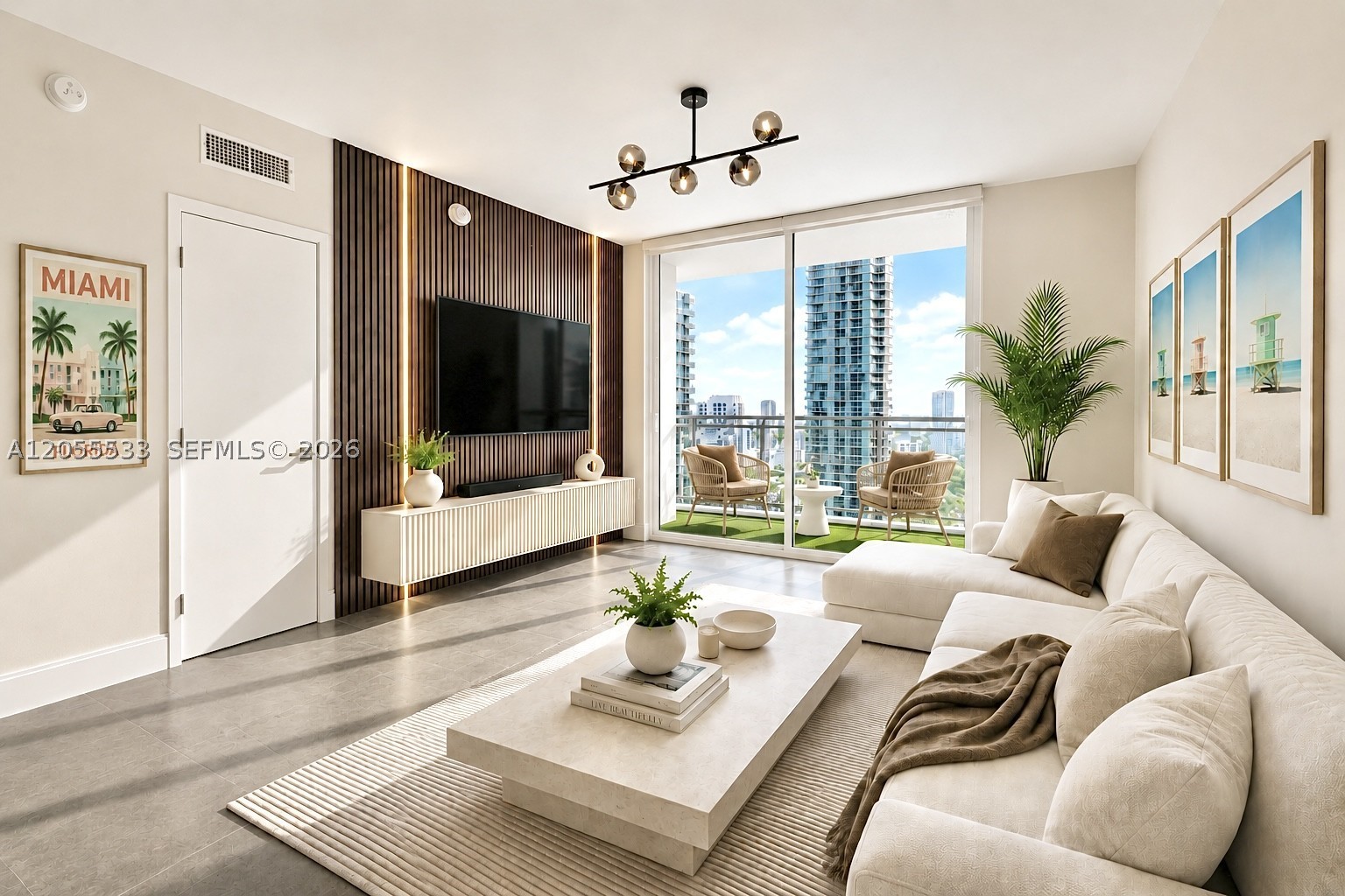 Luxury living in the heart of Brickell! This fully renovated, turnkey 1 bed + den, 1 bath residence at The Bond on Brickell offers a rare opportunity to own one of the building's few extensively upgraded units. Thoughtfully redesigned with custom wood paneling, designer lighting throughout, fresh paint, a Nest smart home system, custom built-out closet, and a glass-enclosed shower. This move-in-ready unit features Bosch appliances, floor-to-ceiling windows, in-unit W/D, one assigned parking space, and a spacious balcony perfect for Miami sunsets.

Ideal for end-users or investors, The Bond offers strong rental demand and a flexible rental policy in one of Brickell's most desirable boutique buildings. Renovated units lease quickly and command premium rents.

Resort-style amenities include: state-of-the-art fitness center, pool with cabanas, steam room, sauna, jacuzzi, resident lounge, business center, and more. Steps from Brickell City Centre, Mary Brickell Village, top dining, shopping, and nightlife.

This one won't last!