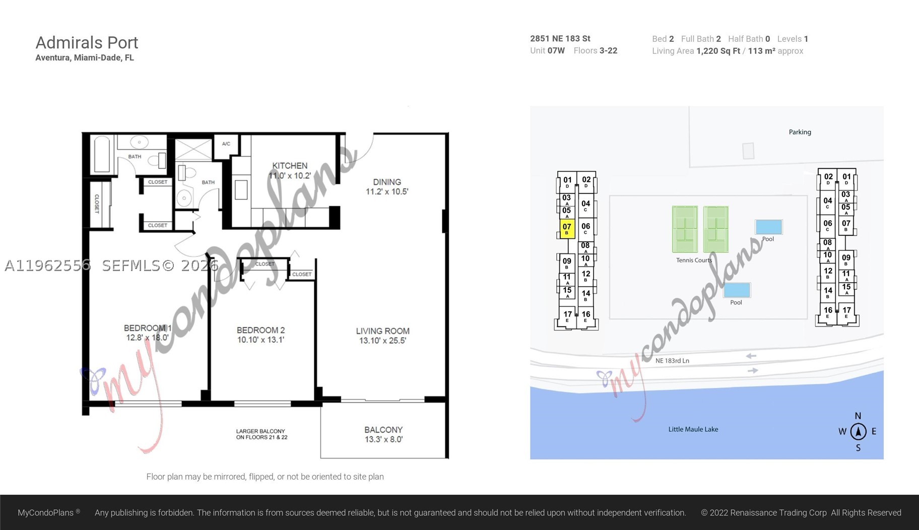 ADMIRALS PORT CONDO WEST - Residential
