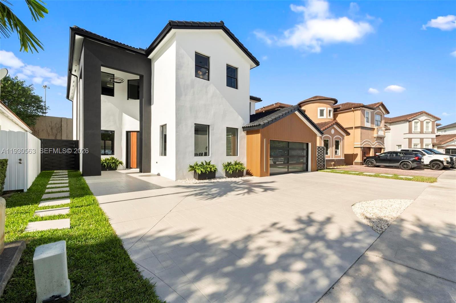 Beautifully remodeled two-story residence offering refined elegance and high-end finishes throughout. The open layout is designed for modern living and effortless entertaining. Enjoy a private backyard retreat with a newly added in-ground pool. A true turnkey opportunity delivering luxury, confort, and elevated South Florida living. No HOA.