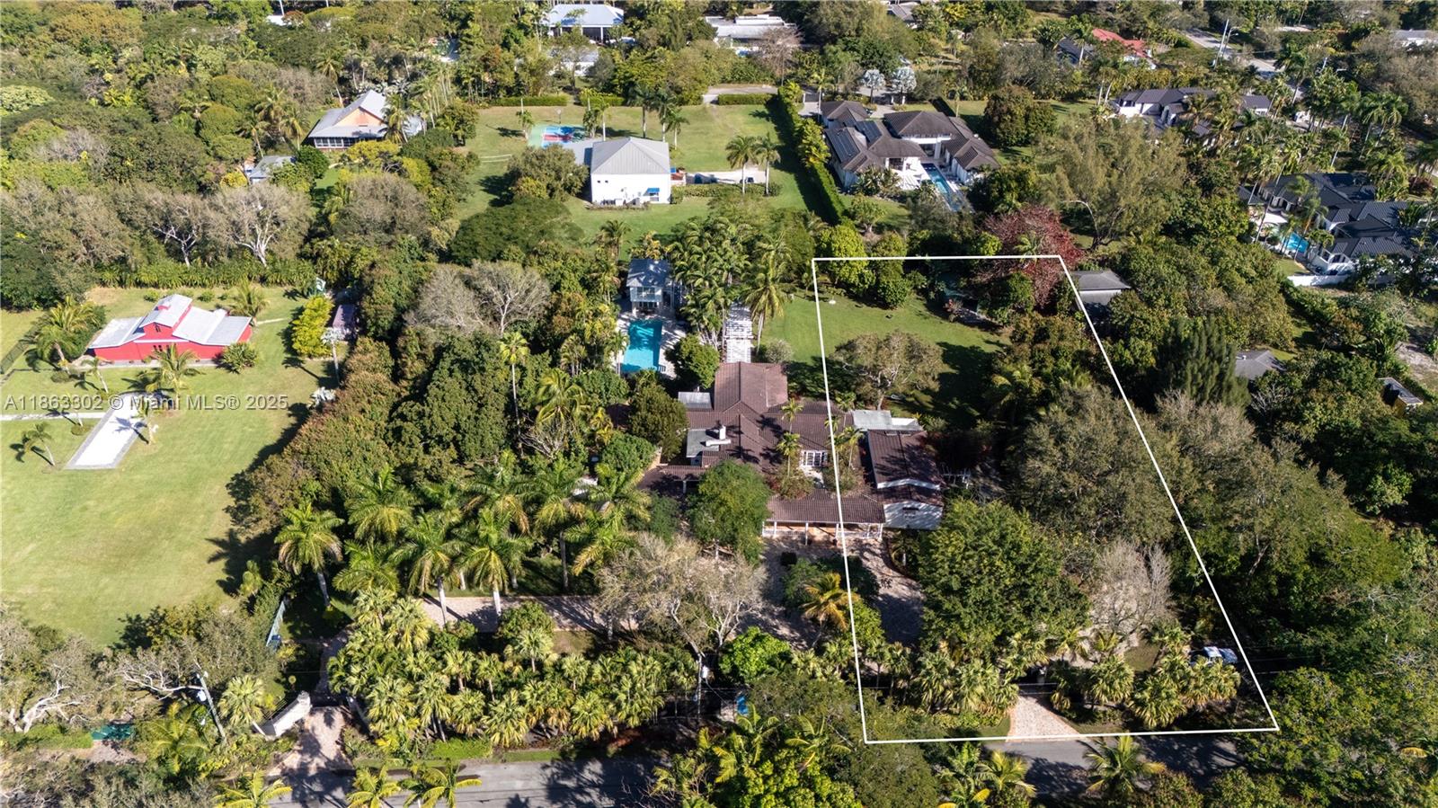 A truly special 1-acre lot tucked away in a lush, upscale neighborhood surrounded by grand oak
trees, tropical fruit trees, and your very own beehives. 
With minimal climate risk (Flood risk factor: 1). 
Close to the upcoming Ludlam Trail and luxury developments on Sunset Drive, this location offers both peace
and potential. Create the ultimate retreat — with room for a grand home, pickleball court, garden, or orchard — all just minutes from top schools, parks, and shopping.
Closing shall be contingent upon the City’s final approval and official recording of the subdivision plat. The exact lot size will be confirmed upon subdivision; however, it will comprise approximately one (±1) acre, consistent with current zoning requirements.