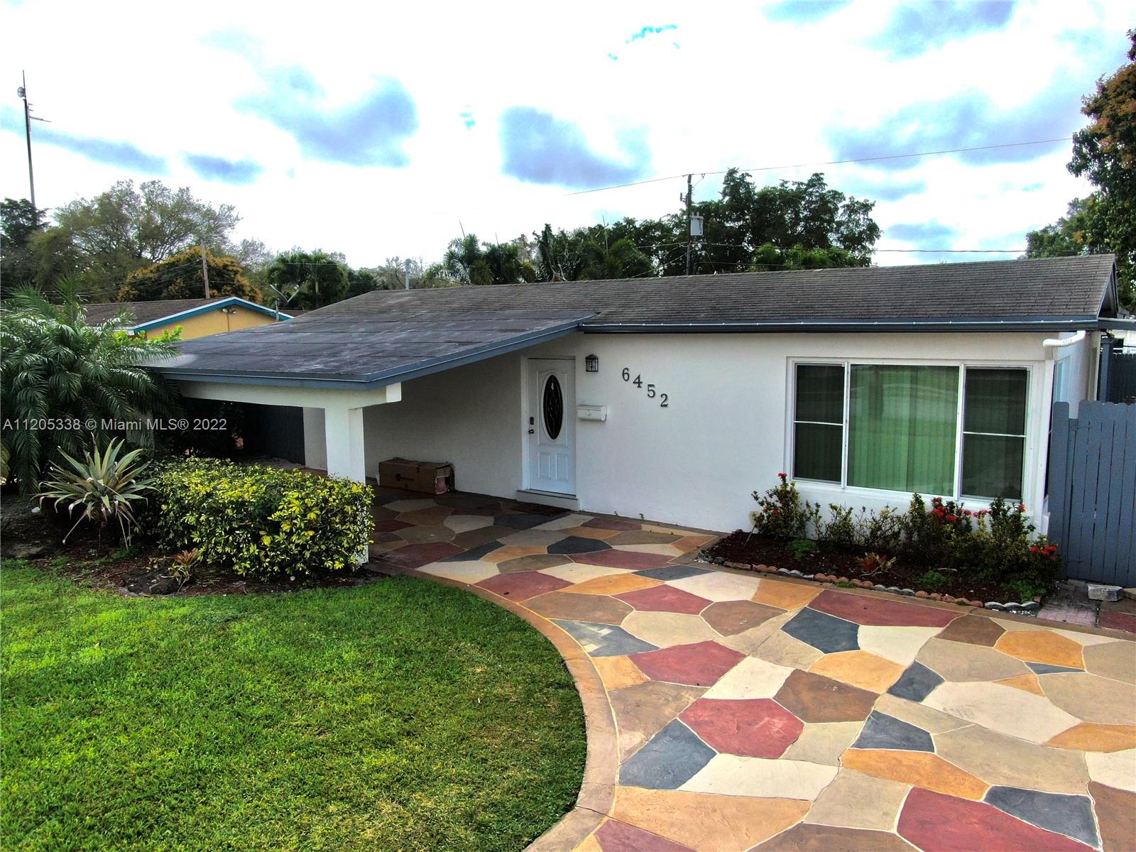 Do Not Miss Out on this fantastic deal to secure a 3 Bedroom 2 Bathroom Home Centrally Located In Hollywood FL. This Home Has a lot to Offer! Backyard Pool and Gazebo/BBQ area. Updated Kitchen Appliances with Quartz Countertops, Impact Windows Through-out, Upgraded Bathrooms, Large Floor Plan on Stack Bedroom Design. Laundry/Utility Closet conveniently located in kitchen. Masters Suite Features Walk-In Closet and an Extravagant Vanity Bowl Sink In The Bathroom. Close To Many Attractions and Major Shopping Centers, Highways Nearby. Make Your Best Offers!