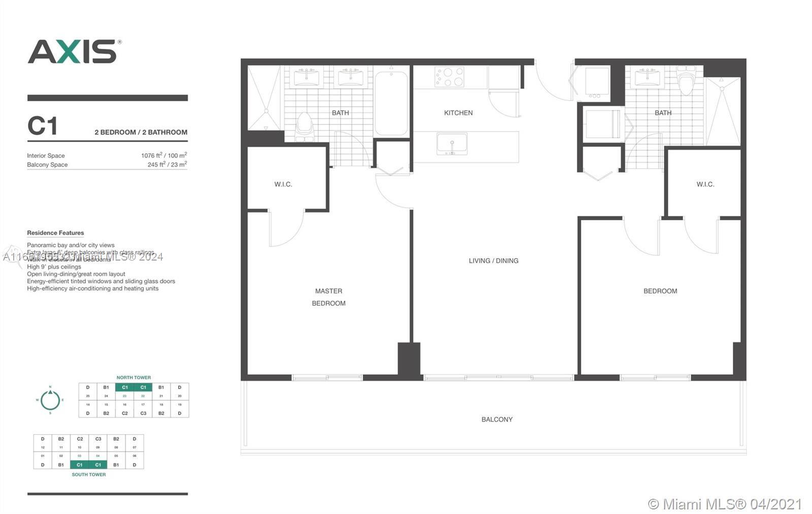 THE AXIS ON BRICKELL COND - Residential