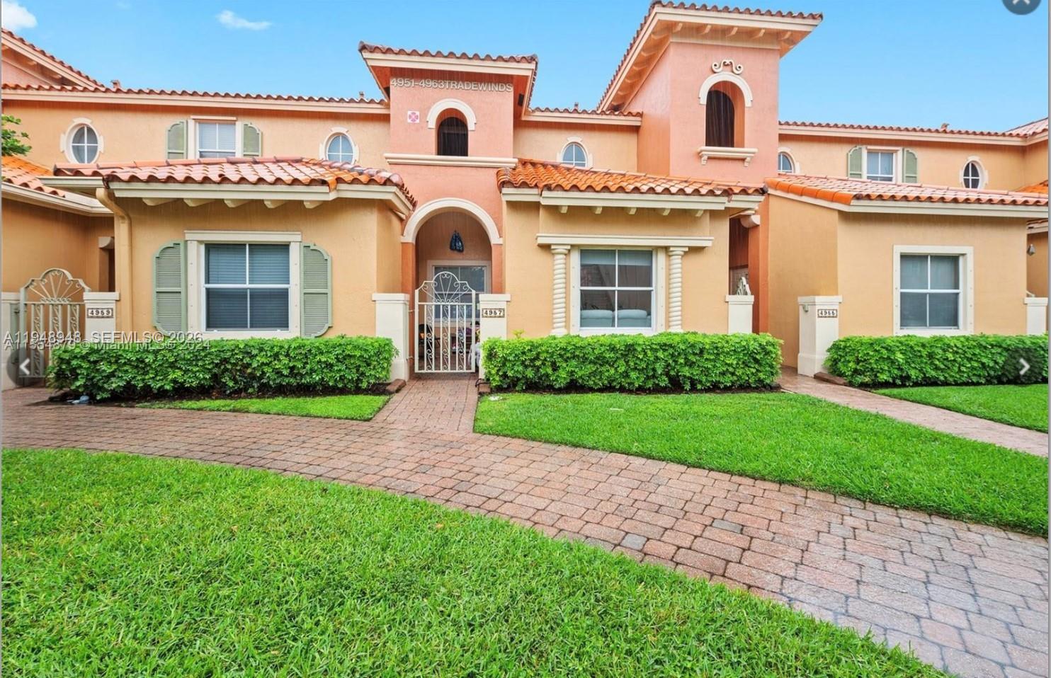 EXCEPTIONAL HIGH END LUXURY & ELEGANCE IN EVERY DETAIL!
This stunning home has been recently renovated with high-end finishes, featuring premium materials like glass, ceramic, and stone for a sleek and modern design. Its exquisite
lighting and flooring enhance every space, creating a truly unique ambiance. Dream kitchen with granite countertops, high-end appliances, and an elegant built-in oven.
High-impact sliding door for ultimate security and style. Spa-inspired master bathroom with a sleek glass-enclosed shower. Perfect layout, including a downstairs bedroom for added convenience. Breathtaking water views from the dining area and backyard—perfect for relaxation.
A secure investment: Currently rented for $2,995/month with a lease valid until 10/31/2026. Enjoy guaranteed income from.