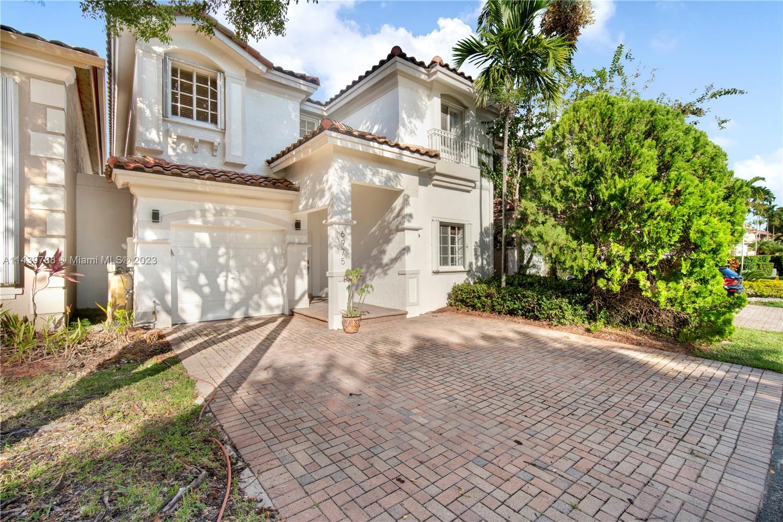 Breathtaking Single Family Hone in gorgeous Doral Isles Caribbean Community. Fully Renovated with spectacular features. Kitchen is uniquely luxurious with a stupendous waterfall island with plenty of seating. Kitchen offers beautiful state of the art appliances. Bathrooms are fully updated with sophistication. Ceramic tiles throughout, magnificent views of the lake from every angle of the home offering plenty of natural light. Backyard is meant for relaxation in front of the  beautiful lake. Grandmaster Bedroom with a bathroom that is an oasis with a spa like feel. Spacious bedrooms ideal for plenty of storage. A must see, words do not fo this property justice. Furniture available please request info.