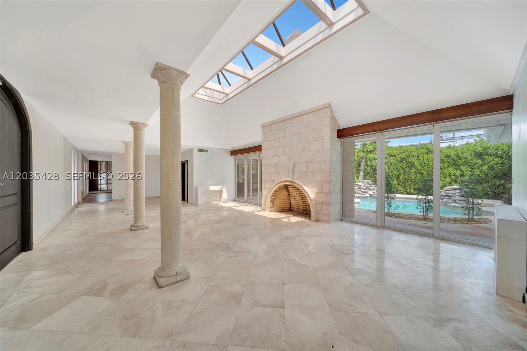 Discover an exceptional opportunity on prestigious Hibiscus Island, one of Miami Beach's most exclusive guard-gated communities. Situated on a generous lot, this property presents tremendous potential to renovate, reimagine, or build a custom luxury residence in one of South Florida's most sought-after neighborhoods. The existing home offers a bright, open layout with abundant natural light, multiple skylights, spacious living areas, en-suite bedrooms, and seamless indoor-outdoor connectivity. Lush tropical landscaping, private patios, and a freeform pool create a serene island setting just moments from South Beach, Downtown Miami, world-class dining, shopping, and private aviation access. With numerous newly constructed residences and luxury redevelopment projects achieving record-setting values throughout Hibiscus Island, this property represents a rare opportunity to secure a prime parcel in a neighborhood defined by exceptional long-term value and continued investment. Whether preserving and enhancing the existing residence or creating a new architectural masterpiece, the possibilities are extraordinary.