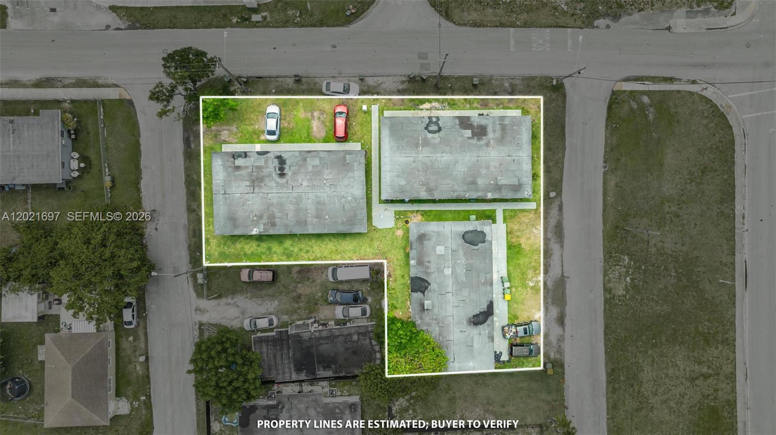 Stabilized 12-unit multifamily opportunity in Homestead featuring updated 1BR/1BA units across three buildings on an approximately 15,000 SF corner assemblage. Property offers strong in-place income with renovated interiors including quartz countertops, white shaker-style kitchens, tile flooring, and updated bathrooms. Separately metered electric, city water/sewer, and ample on-site parking support operational efficiency and long-term ownership. Well-positioned near major roadways, transit, shopping, and Historic Downtown Homestead. Excellent opportunity for investors seeking stabilized cash flow with continued growth potential in an expanding South Miami-Dade market.