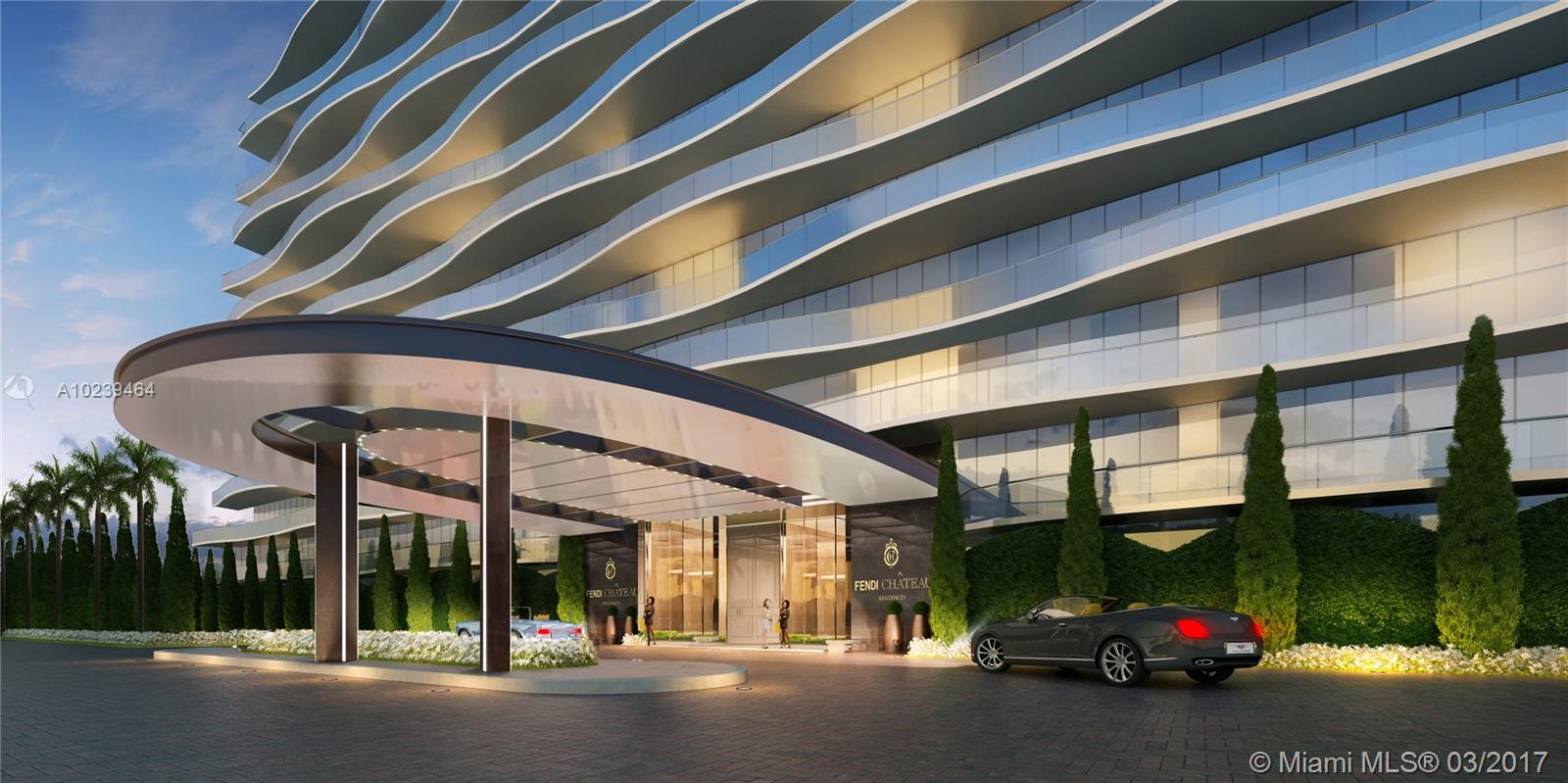 FENDI Chateau Residences is the first boutique luxury condo by renowned Italian brand FENDI. Steps away from internationally known Bal Harbour Shops, this 4BD/ 7.5BA Penthouse offers unparalleled elegance & functionality with 7489 SQFT living area, 1116 SQFT terrace & 4104 SQFT Pool deck. Relish the pristine beaches on your expansive ocean front terrace or luxuriate in the 5 Star white-glove service & amenities included. Zen inspired outdoor spaces & interior design by FENDI, this is truly one of a kind!