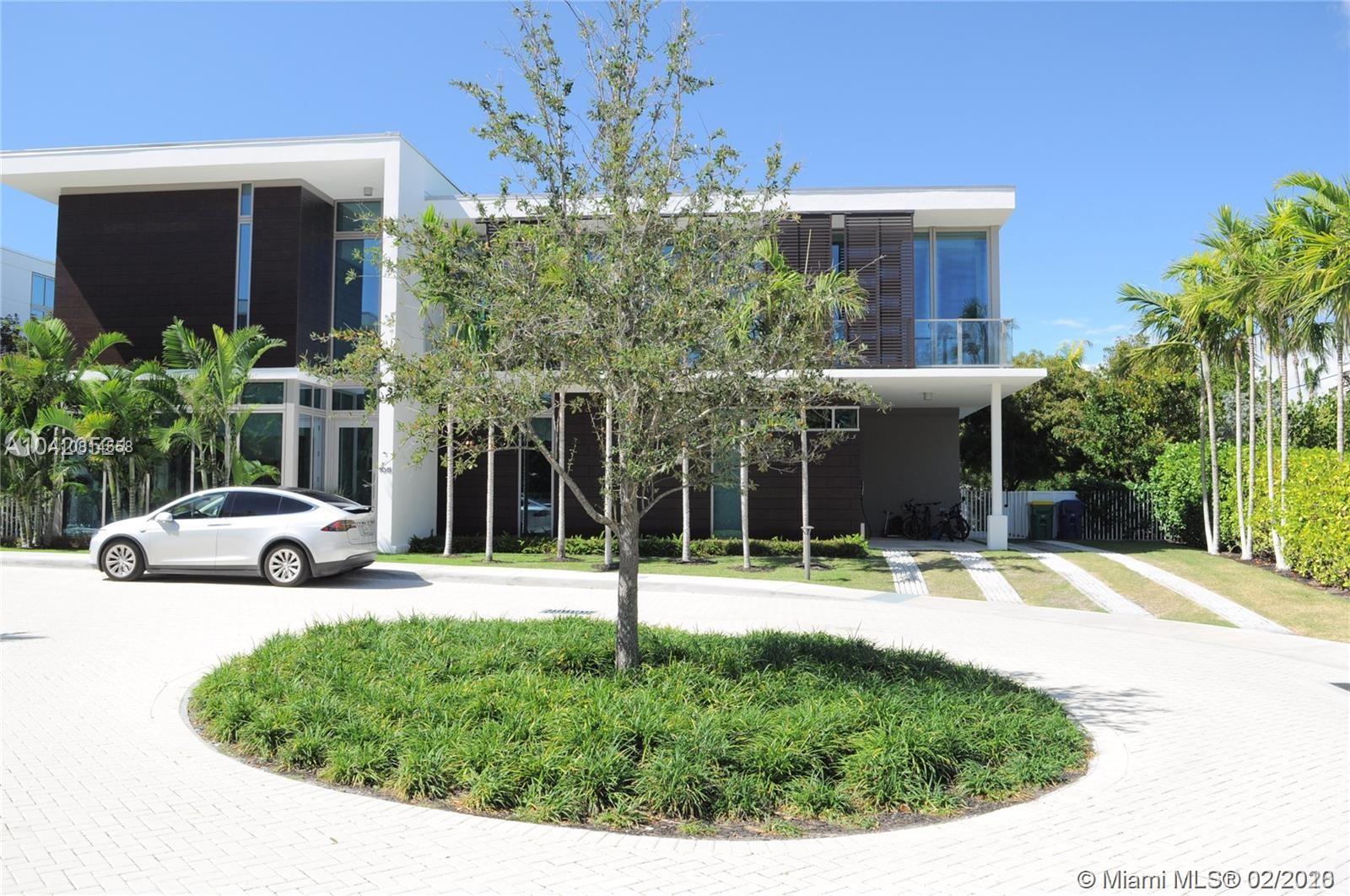 One of the most distinctive and exquisite residences in Oceana, a private intimate beachfront community designed by world famous Architectonica. This private residence boasts nearly 5,200 sq.ft. (492 meters) of interior space. Pool home was designed with meticulous attention to detail and sophistication with a complete understanding of the Miami lifestyle in the city’s best kept secret- Key Biscayne. The prime cul-de-sac corner location of this exquisite architectural marvel sits on rarely found massive 11,000 ft. lot for your privacy, enjoyment & exclusive use. Oceana community provides its residents w/ 500 feet of private beach, infinity & lap pool, exclusive beach services, private restaurant, tennis court, ocean view fitness center, spa services & putting green. Rented until Sept. 2021