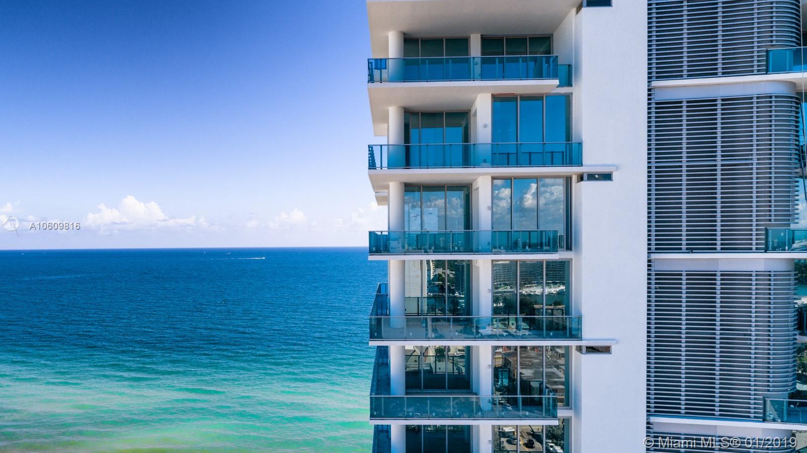 Only 2 remaining residences at L'Atelier in Miami Beach exclusively designed by Holly Hunt. This north-facing half floor flow through residence offers direct ocean views w/2,820 SF interior, 1,361SF expansive terrace with a whirlpool spa, private elevator, & 10' ceilings. L'Atelier offers 24hr valet, pool & beach attendant, oceanfront infinity edge swimming pool, poolside cabanas, bar, whirlpool spa, hammock garden, spa facility w/sauna & hammam, & double height state-of-the-art gym.