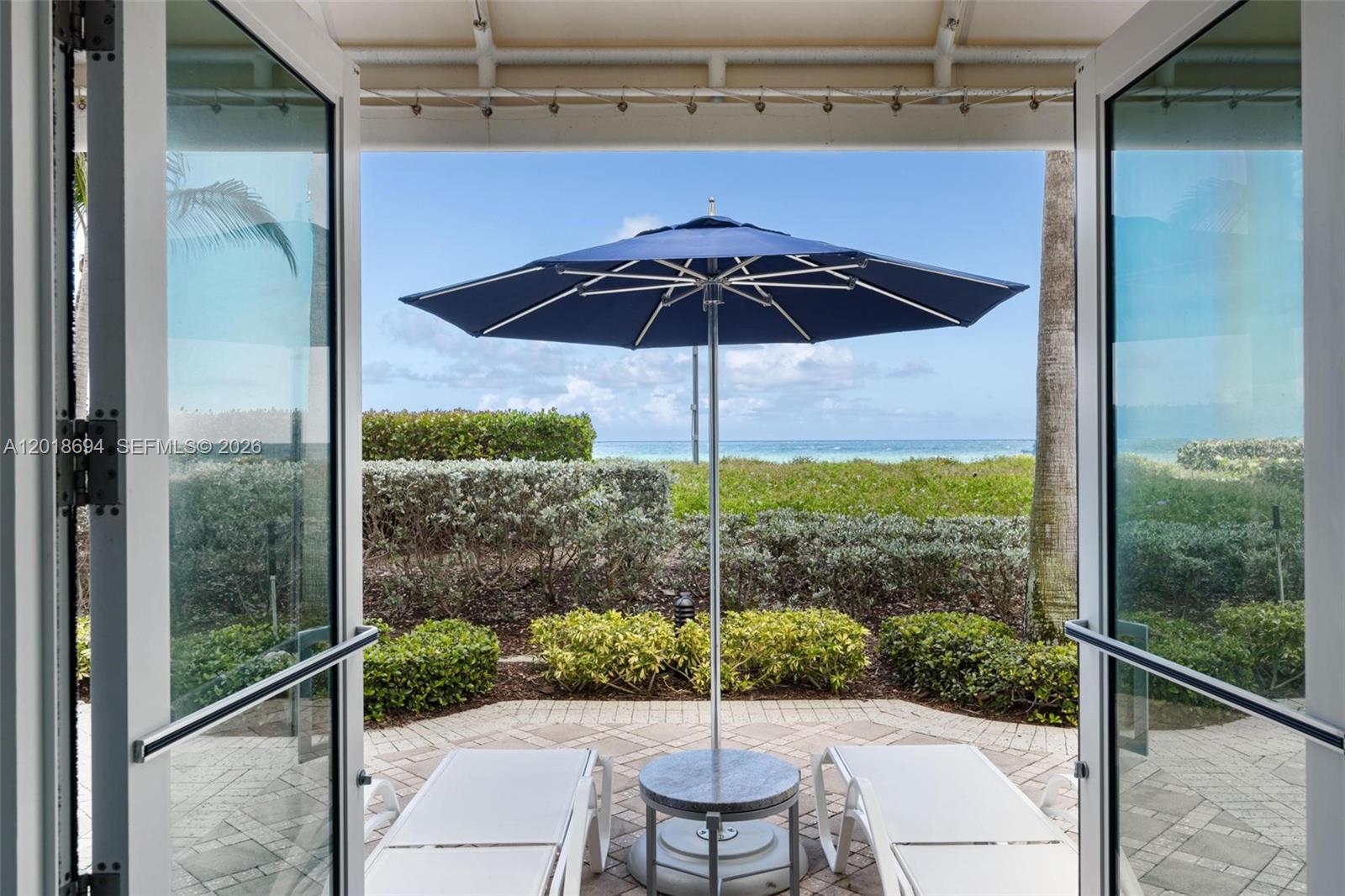 Rare opportunity to own Beach Cabana 5 in the South Tower at Turnberry Ocean Colony. Available exclusively to Turnberry Ocean Colony unit owners. No additional monthly maintenance fees. Enjoy your own private beachside retreat in one of Sunny Isles Beach’s premier oceanfront communities.