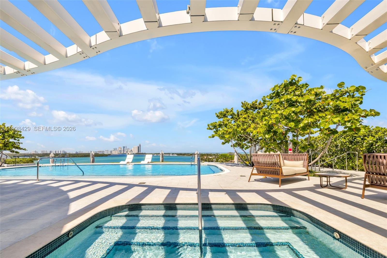 Residence 304 at Onda is the only residence in the building featuring an extraordinary 3,001 SF private terrace. Part of an exclusive collection of just 41 bayfront homes in Bay Harbor Islands, Onda is designed by Arquitectonica and developed by Valerio Morabito and Ugo Colombo. This newly completed building sits at the edge of the island, offering a prime vantage point.

The residence features a fully equipped Snaidero kitchen with top-of-the-line Miele appliances, Statuarietto marble bathrooms, private elevator access, and a service entrance. Floor-to-ceiling impact windows open to the expansive terrace, creating seamless indoor-outdoor living. The unit includes 2 assigned parking spaces and 1 private storage unit.

Onda offers a full suite of amenities including a waterfront pool, Technogym fitness center, wellness spa, EV charging stations, and 24-hour valet. Ideally located just moments from Bal Harbour Shops, The Surf Club, and the beach, Residence 304 presents a truly unique opportunity within one of Bay Harbor Islands’ most coveted waterfront addresses.