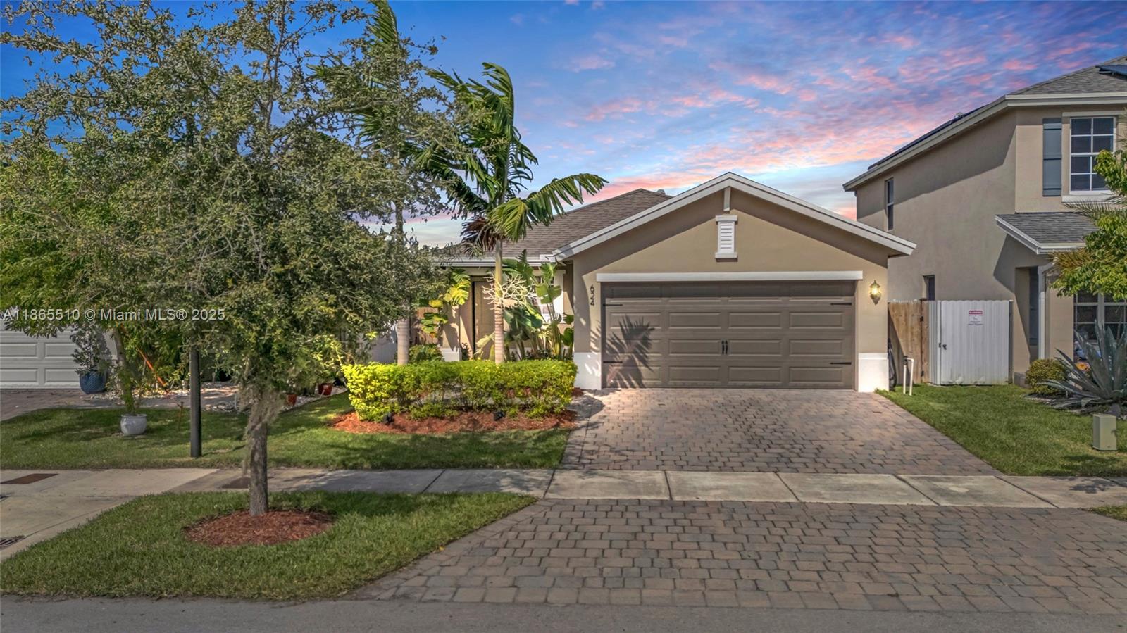 Amazing 3-bedroom, 2-bathroom home located in the heart of Florida City, built in 2019. This smart home offers a
bright and spacious living area, with a modern kitchen featuring stainless steel appliances, ample cabinetry,
granite countertops, and a convenient breakfast bar. The large, carpeted bedrooms provide comfort, with the
master suite boasting an en-suite bathroom with dual vanity sinks and a walk-in shower. The fenced backyard is
perfect for outdoor activities, gardening, or simply relaxing, and it includes a patio area. Additional highlights
include a 2-car garage. Situated in a peaceful neighborhood, this home is just minutes from shopping, dining,
parks, and major highways. Don’t miss the chance to make this lovely home your own!