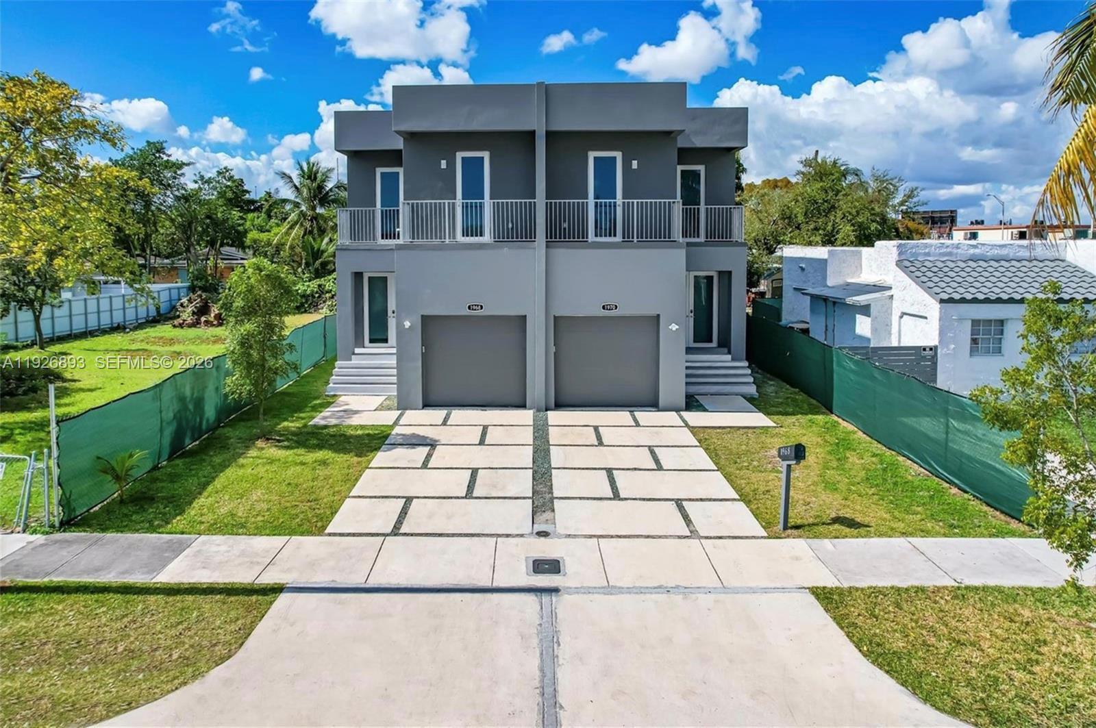 Turn-key furnished duplex offering exceptional rental income potential! Each side features 4BD/2.5BA! Located right by The Miami River and features high impact windows/doors, Samsung graphite steel appliances including indoor washer/Dryer, wood cabinetry with quartz counter tops, porcelain flooring downstairs, glass showers, 3 balconies/1 car garage for EACH unit. Both units are fully furnished and beautifully decorated, generating $120k+ AGI with upside!
Gazebo and 6 person jacuzzi were added to the back yard for resort style amenities with potential to divide the yard or add a small lap pool!
Live or own an income producing property in a high demand area with tons of upcoming new developments nearby and down the river! You can rent long term, short term or hybrid to maximize income potential! Conveniently located near highway access, NW S River Drive, the New River landing Shops, Miami's Heath District and restaurants on the river. Proximity to Wynwood, Design District, Museums, Art Galleries, Marlins Stadium and Airport!