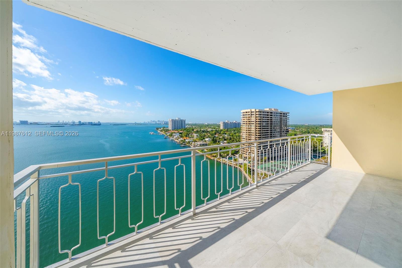 Tuscany in Miami. Jockey Club’s finest 2-bedroom, 2-bath split floor plan on the 19th floor, offering spectacular, unobstructed wide bay views. The home features hurricane-impact windows that maximize the water views, a new GE kitchen with quartz countertops, and a beautifully finished marble primary bath. A $250,000 renovation has transformed this residence into a refined, move-in-ready offering with elevated finishes throughout. Just perfect.