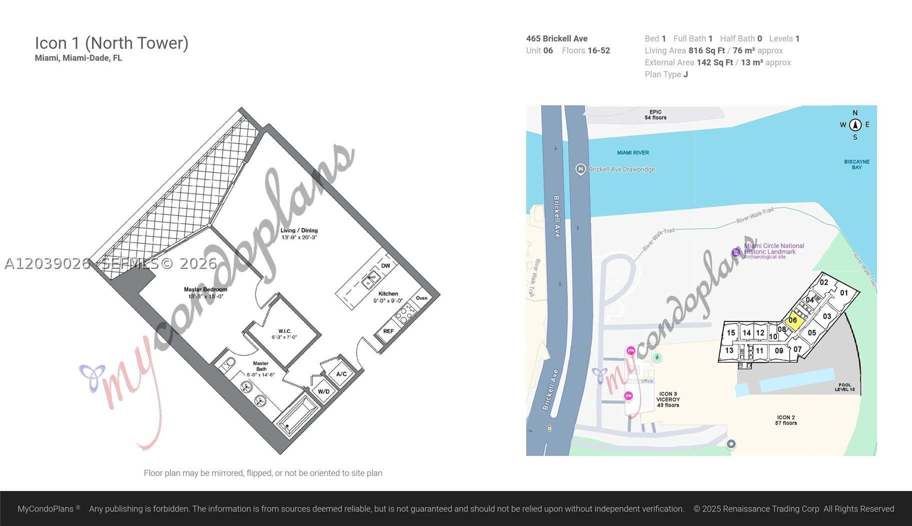 ICONBRICKELL CONDO NO 1 - Residential Lease