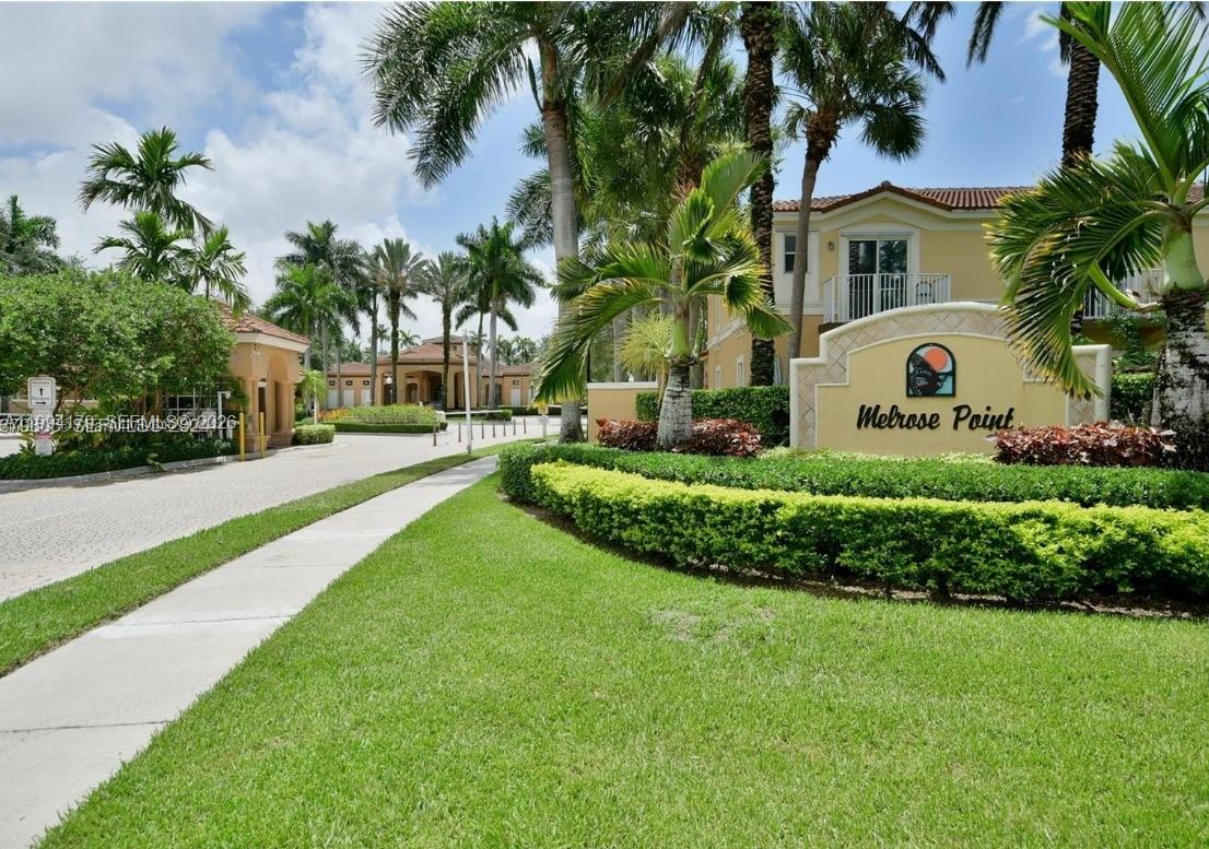 Beautiful 3-bedroom, 3-bath property located in the exclusive gated community of Melrose Point. This spacious home is filled with natural light and features recently remodeled kitchen and bathrooms. The first-floor bedroom with a full bath is perfect for a home office or guest room. All appliances are included, along with washer and dryer. The community offers fantastic amenities: clubhouse, pool, gym, tennis courts, and a playground. Conveniently located near I-75, the Turnpike, shopping, dining, and excellent schools. A perfect choice for living or investing!